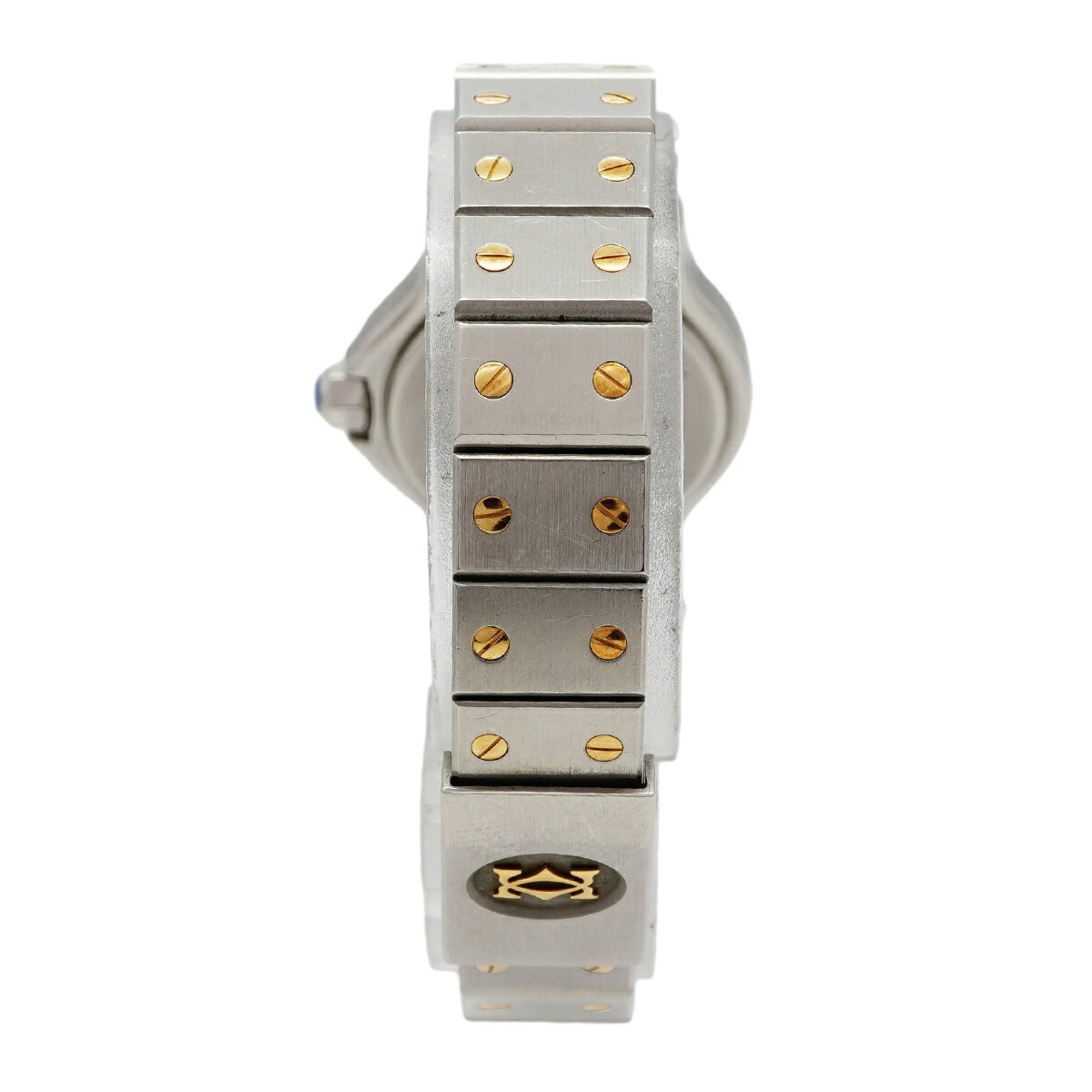 Cartier Santos Octagon SM W2001683 Ivory Dial Wo