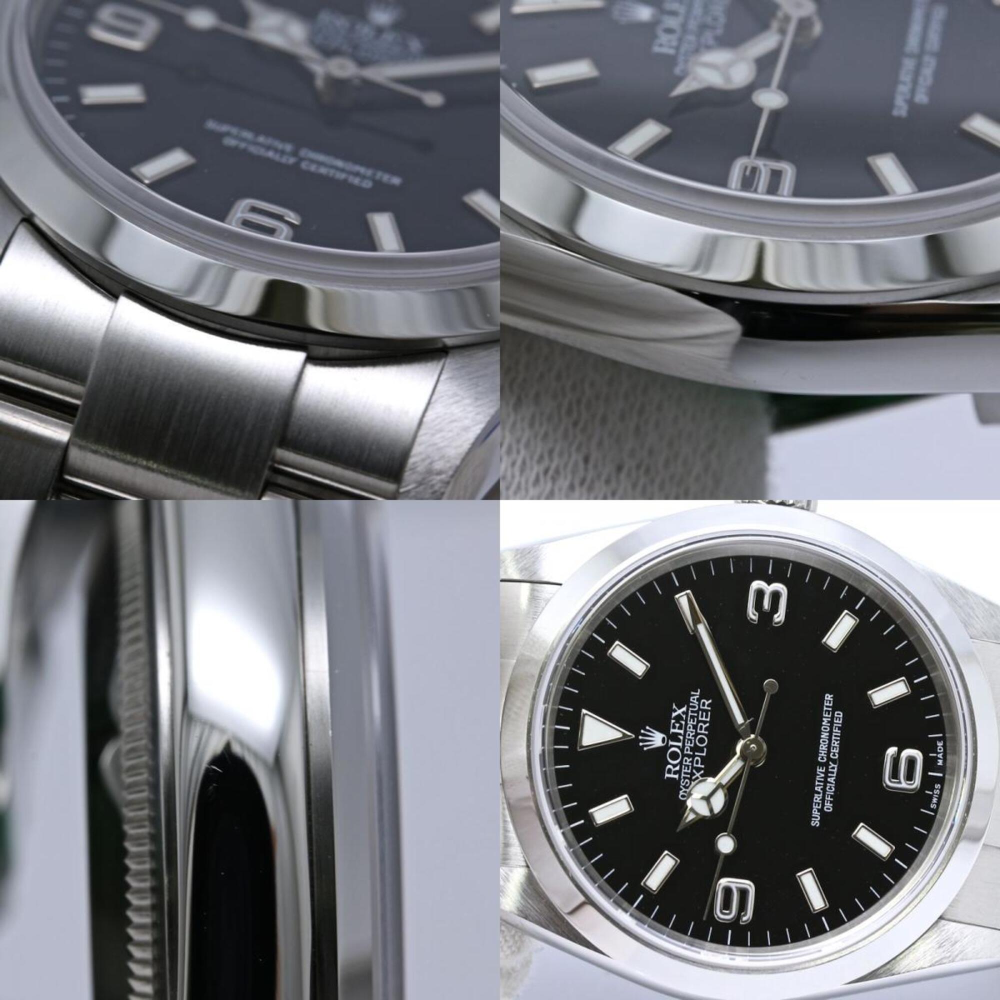 Rolex Explorer 114270 Black Dial 36mm Watch