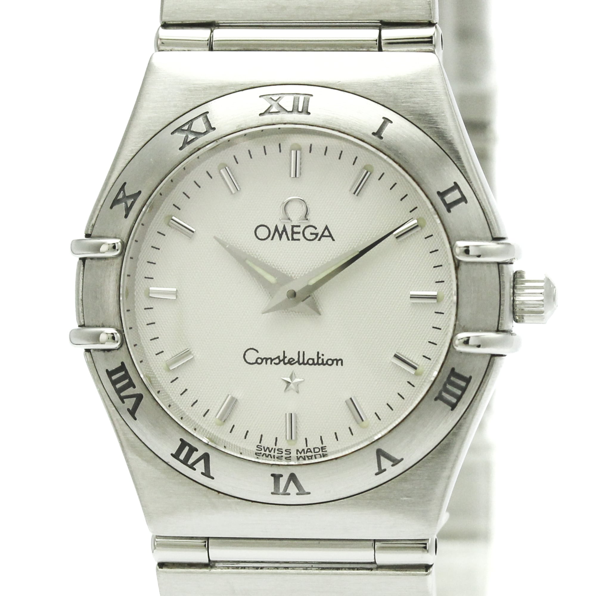 OMEGA Constellation Steel Quartz Ladies Watch 1572.30 Polished