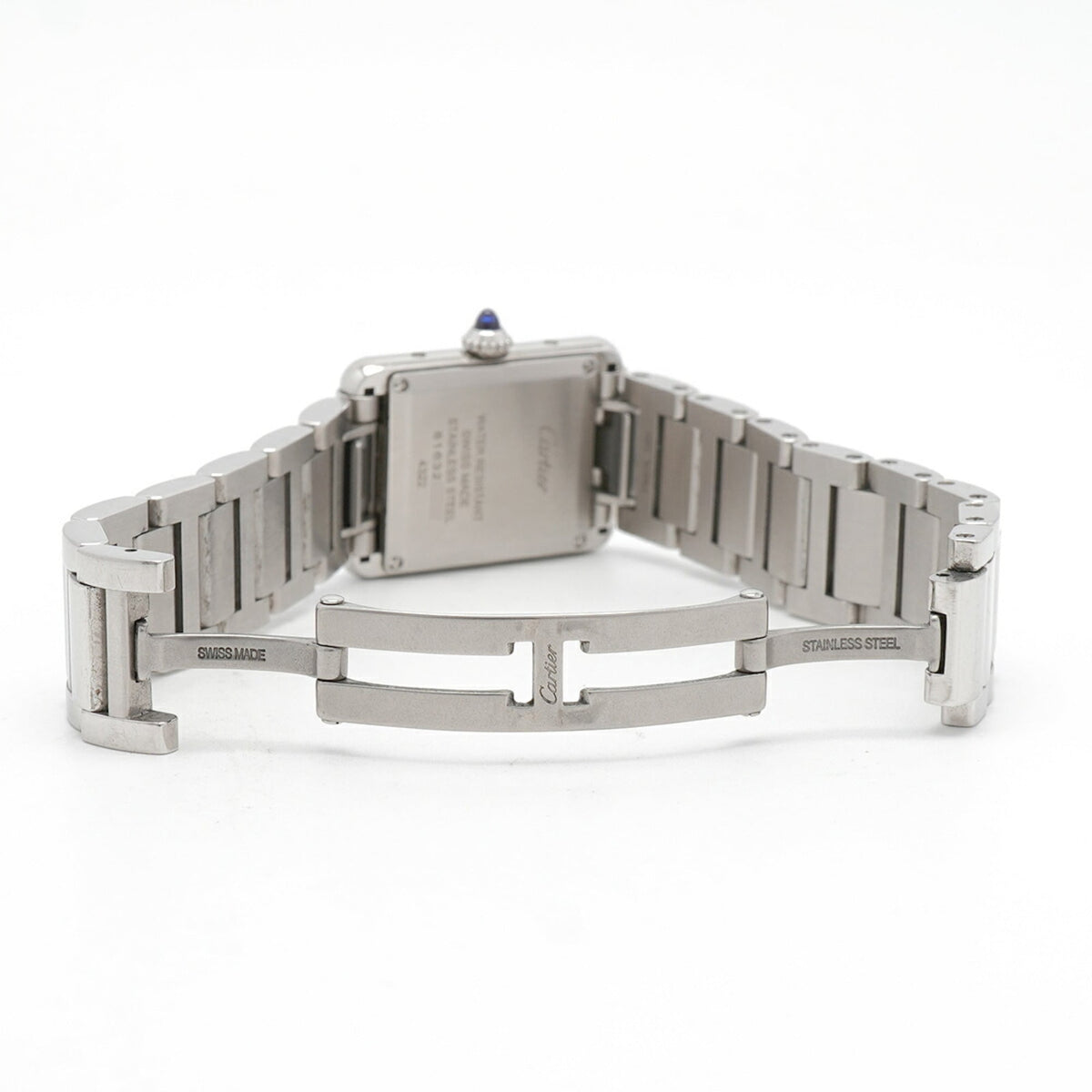 Cartier Tank Must SM WSTA0107 Silber Zifferblatt 22 mm Uhr