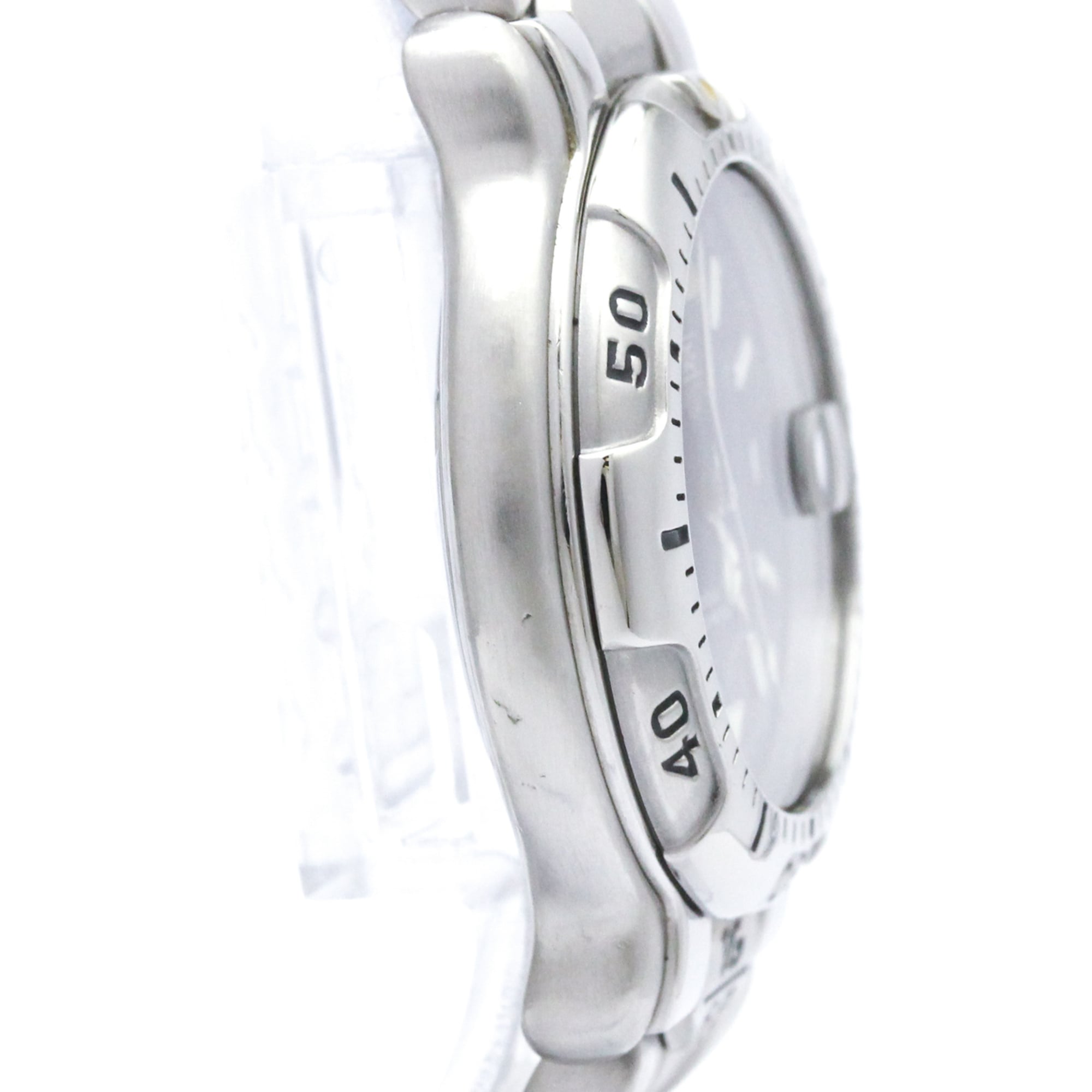TAG HEUER 6000 Professional Quartz Mind Size Watch WH1215 Polished