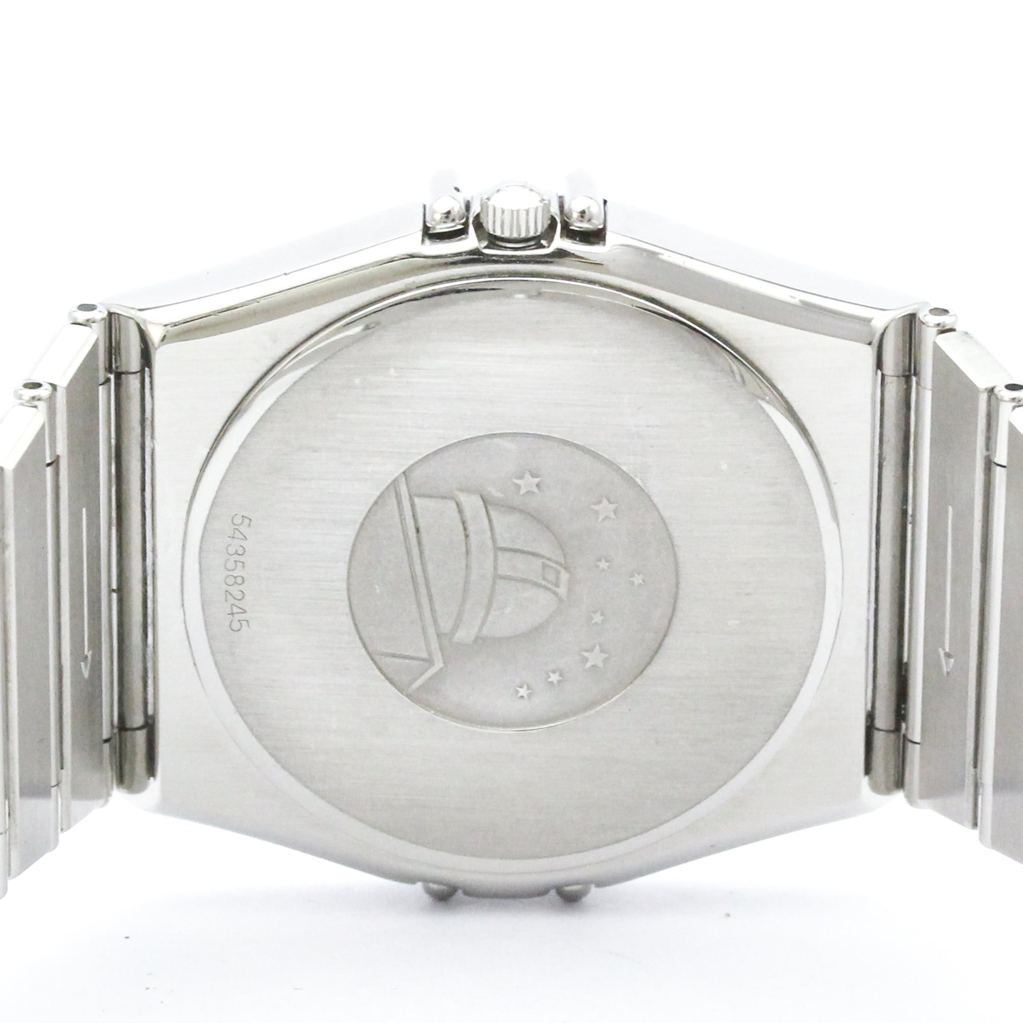 OMEGA Constellation Herrenuhr aus Edelstahl Quarz 396.1070