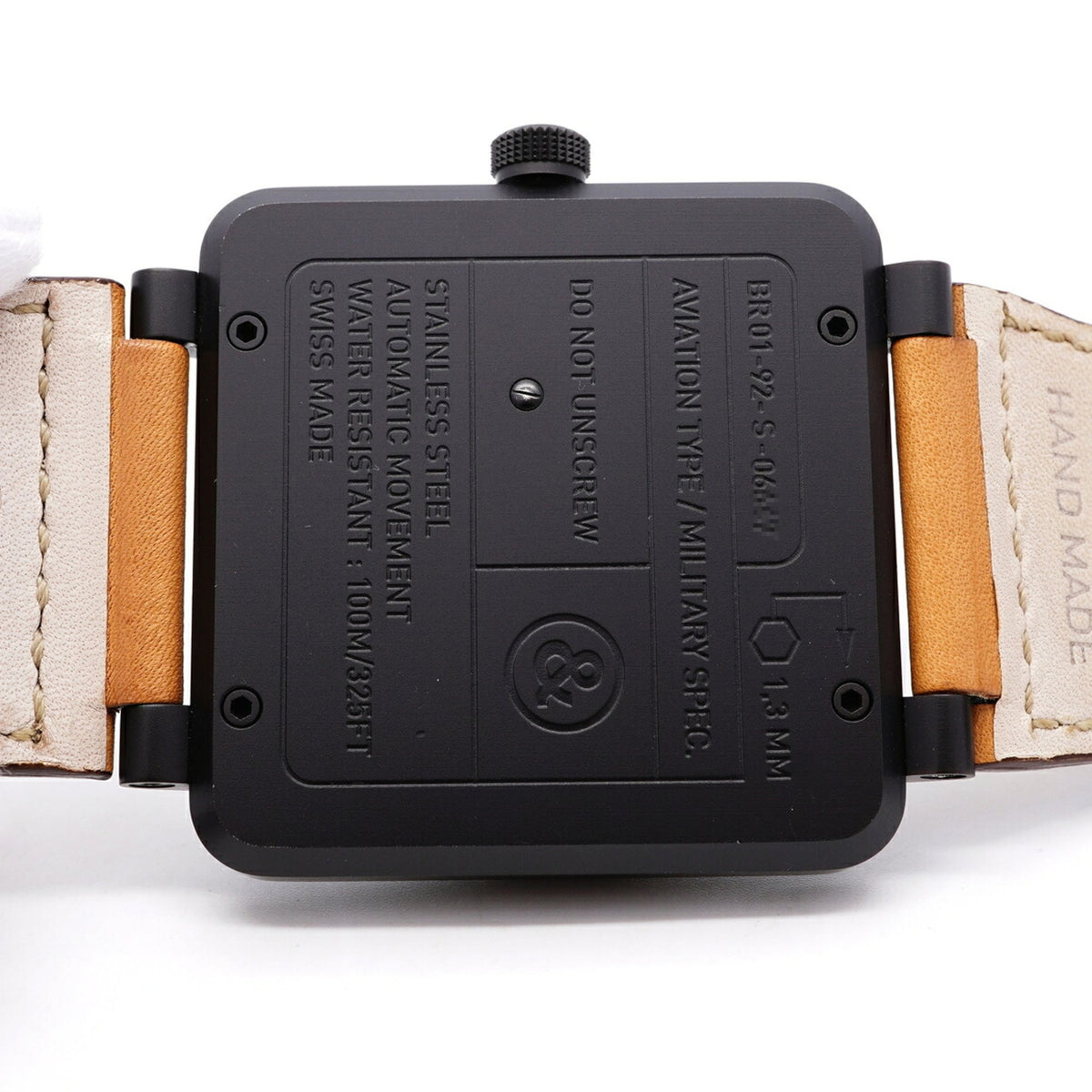 Bell & Ross BR01-92 Heritage BR01-92-S Black Dial 46mm Watch