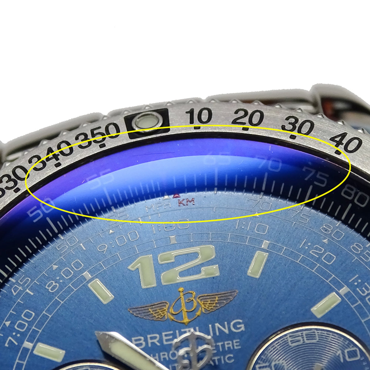 Breitling B-2 A42362 Blue Dial 44mm Watch
