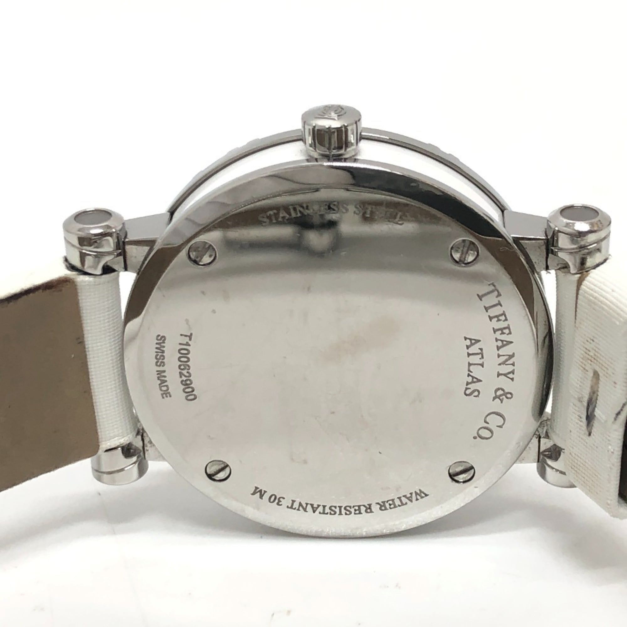 Tiffany Atlas Z1300.11.11A20A41A White Dial 30mm Watch