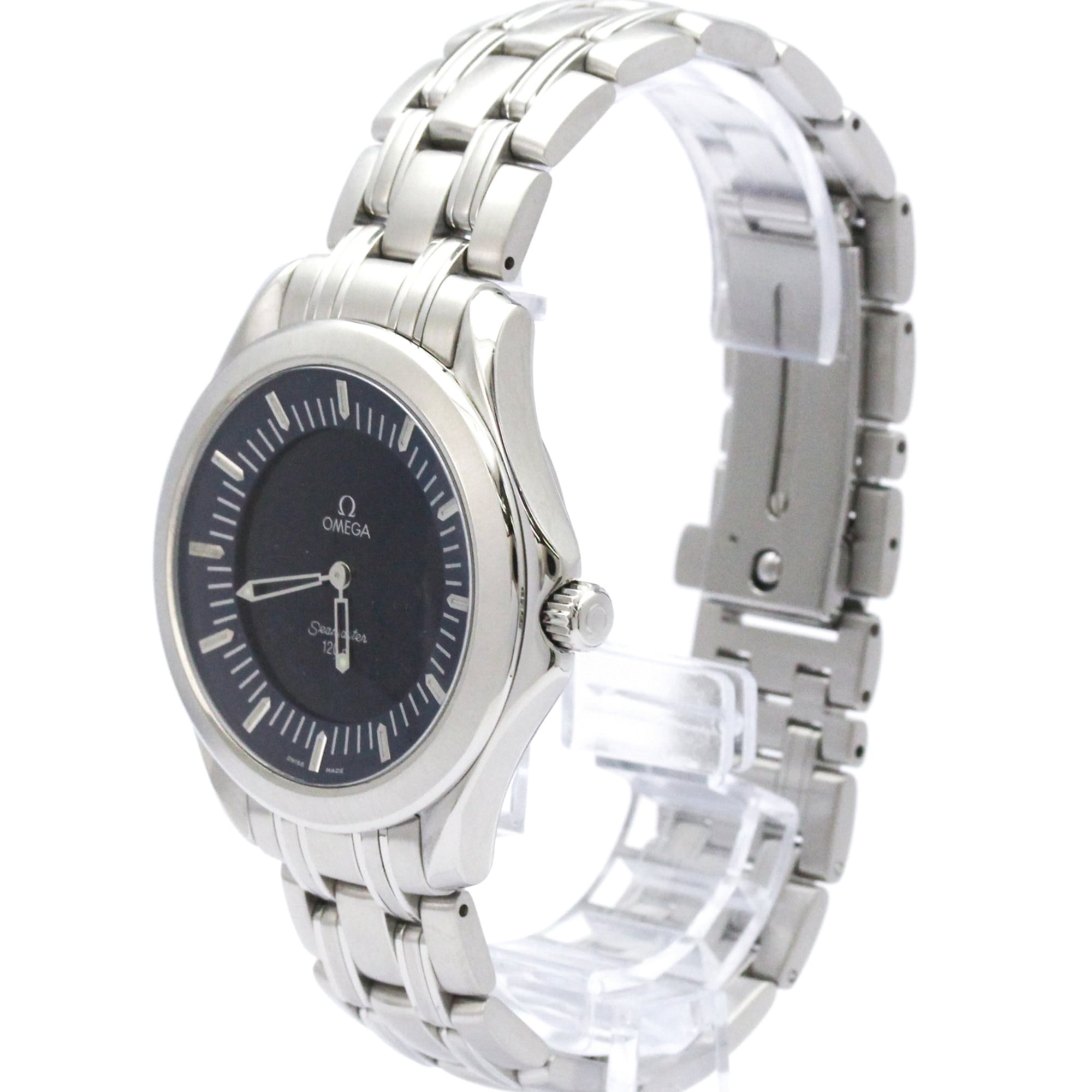 OMEGA Seamaster 120M Multifunction Steel Mens Watch 2521.81 Polished