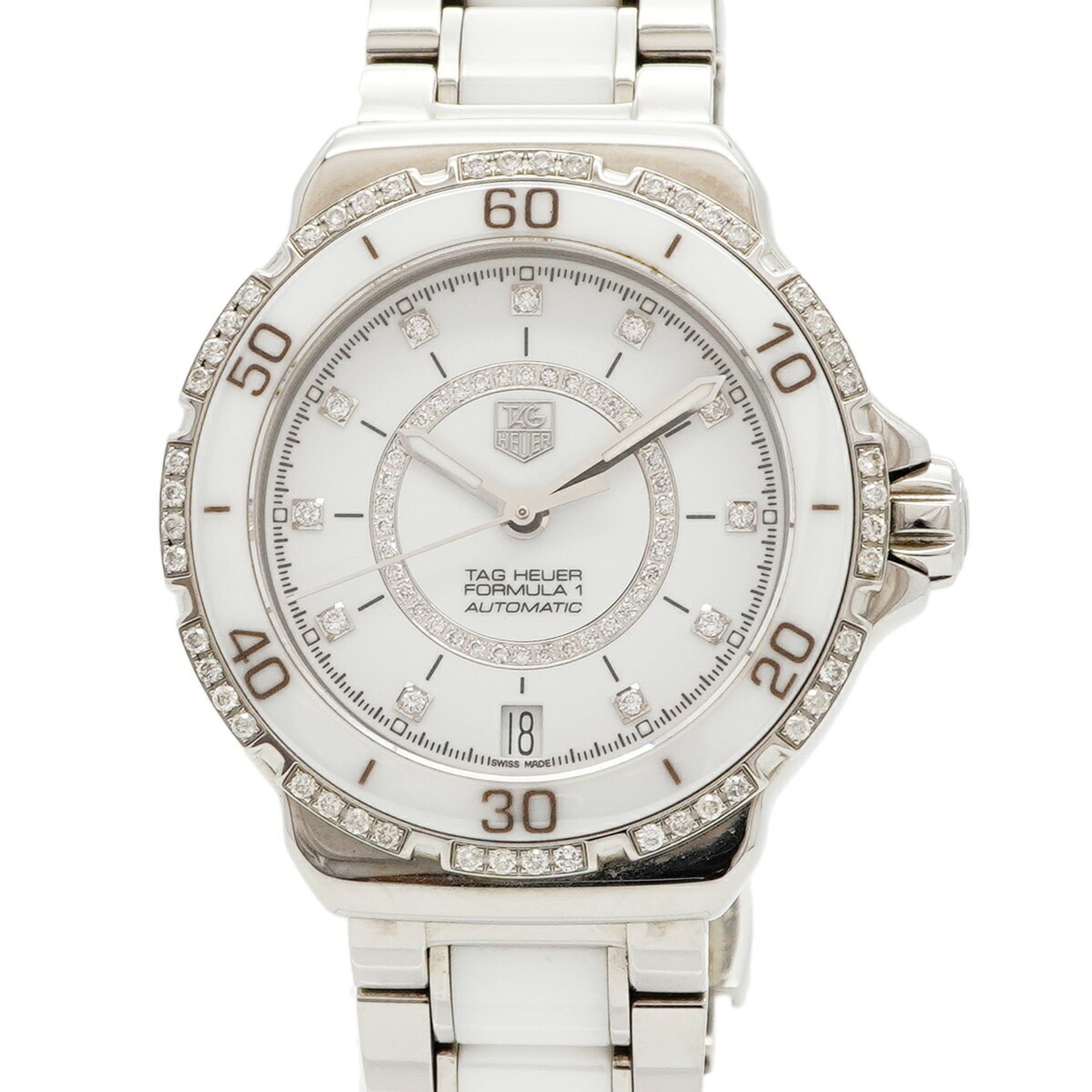 TAG Heuer Formula 1 WAU2213 White Dial Women's Watch