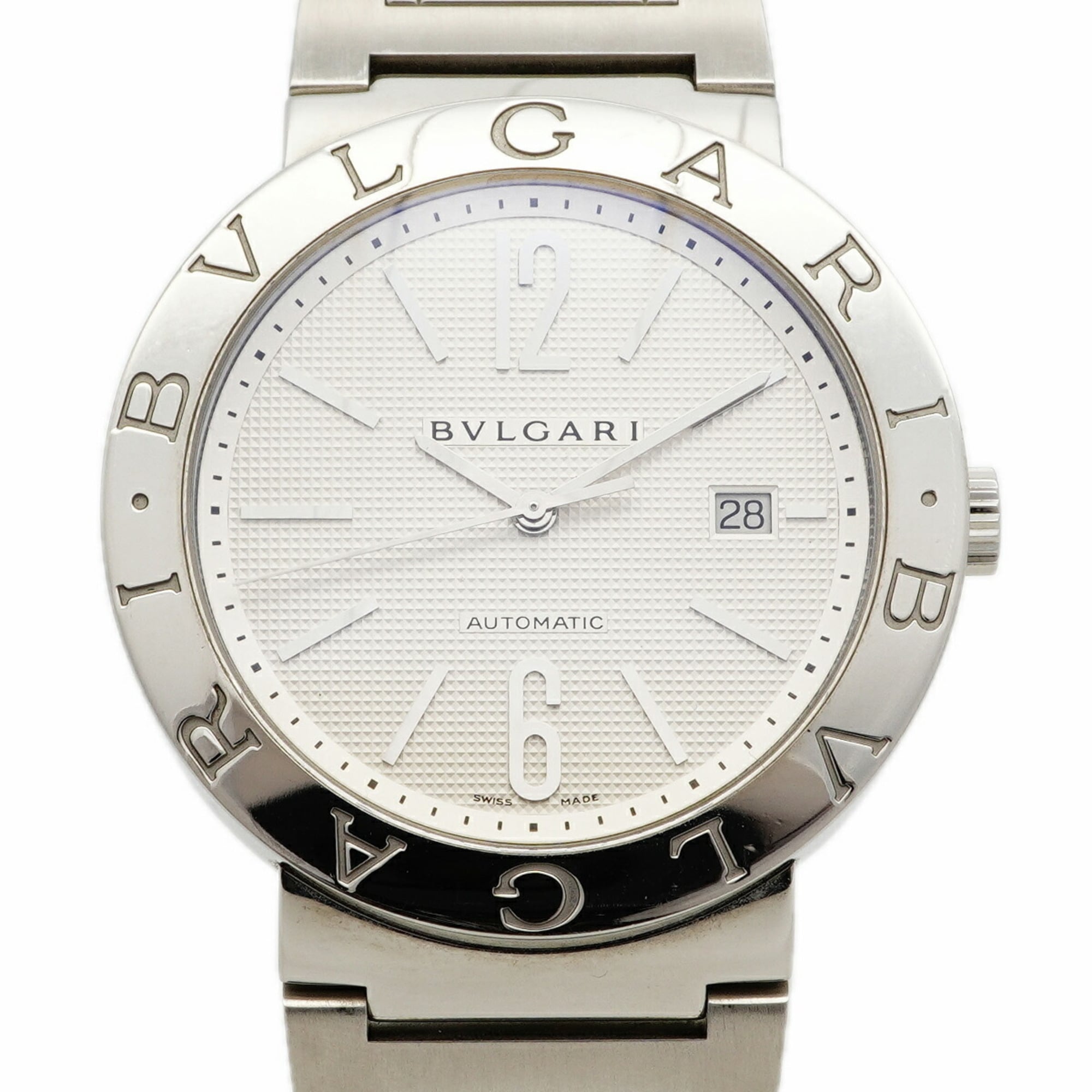 Bvlgari BB42SSAUTO Silver Dial Men's Watch