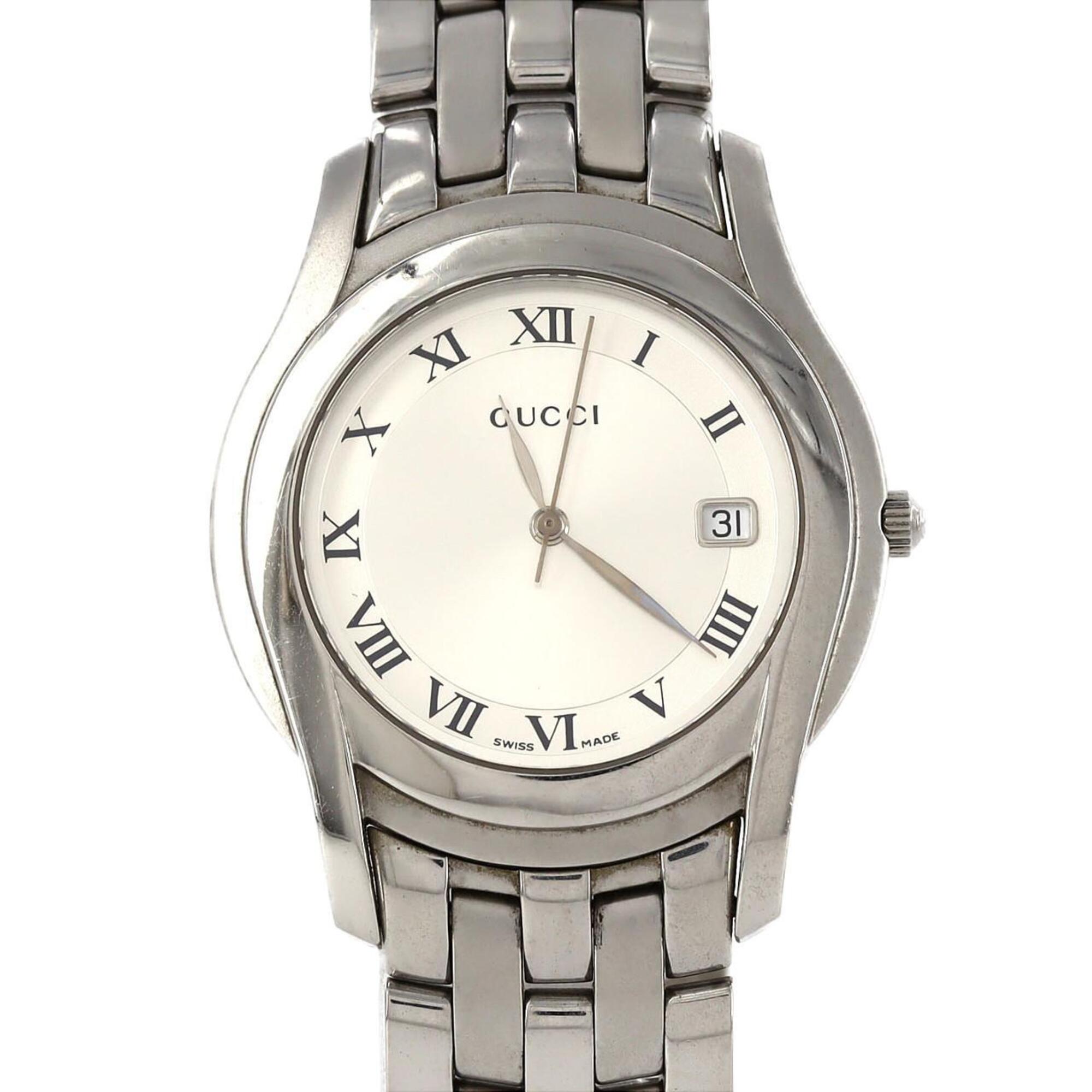 Gucci 5500M SS Quartz Watch