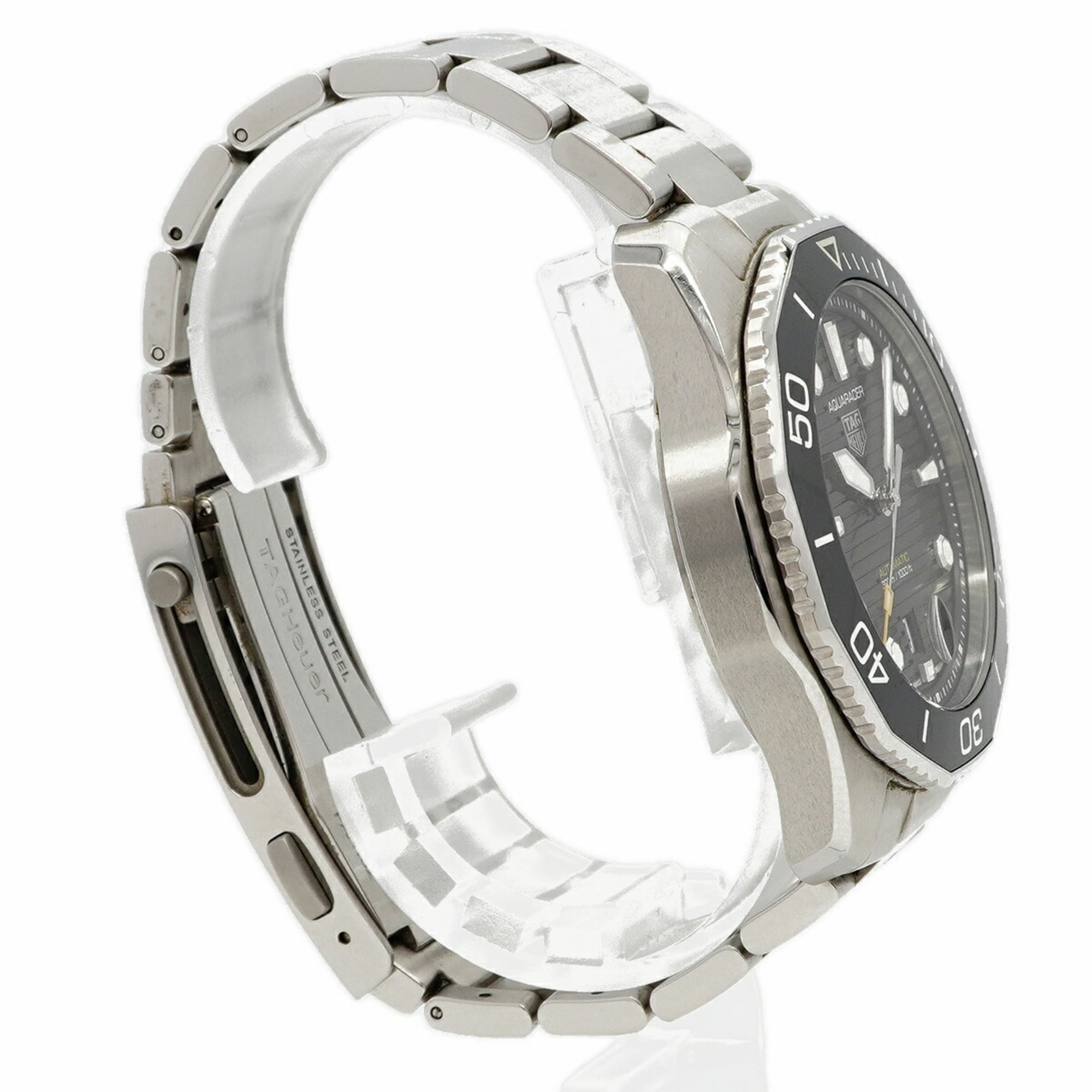 TAG Heuer Aquaracer WBP201A herenhorloge met zwarte wijzerplaat