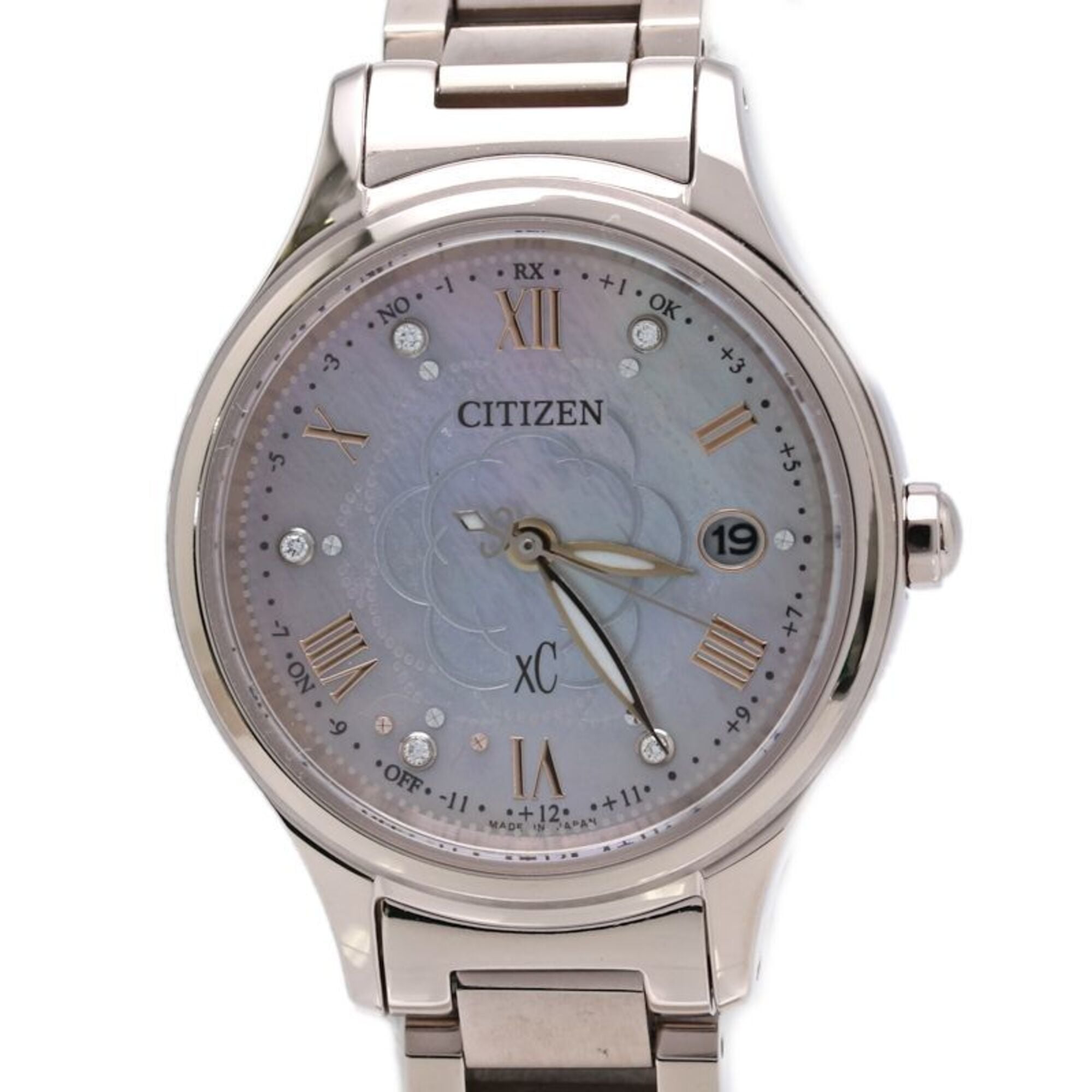 CITIZEN XC Cross Sea Hikari Collection Sakura ES9498-69N Limited Edition Women's Titanium Watch /40415