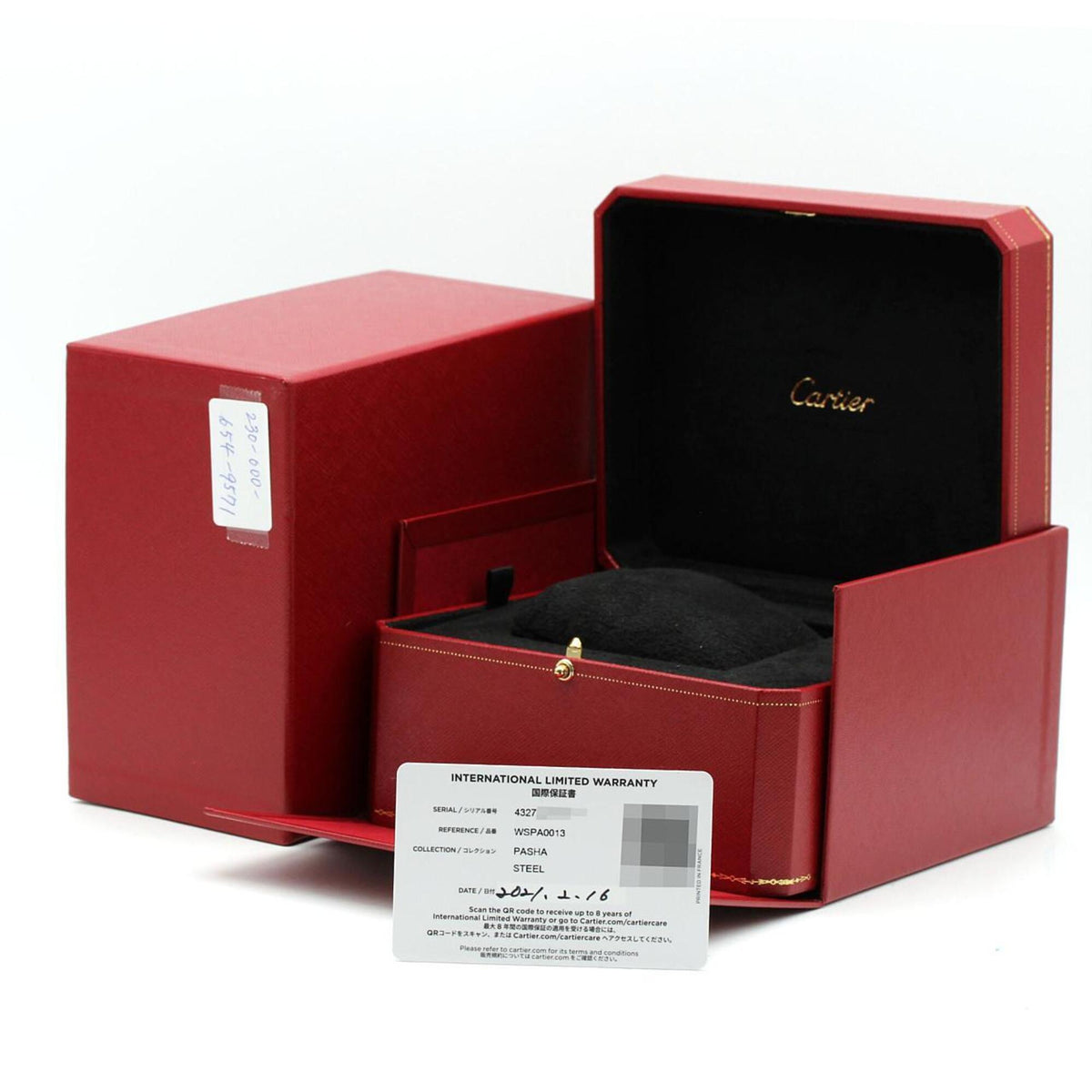 Cartier Pasha de WSPA0013 Silver Dial 35mm Watch