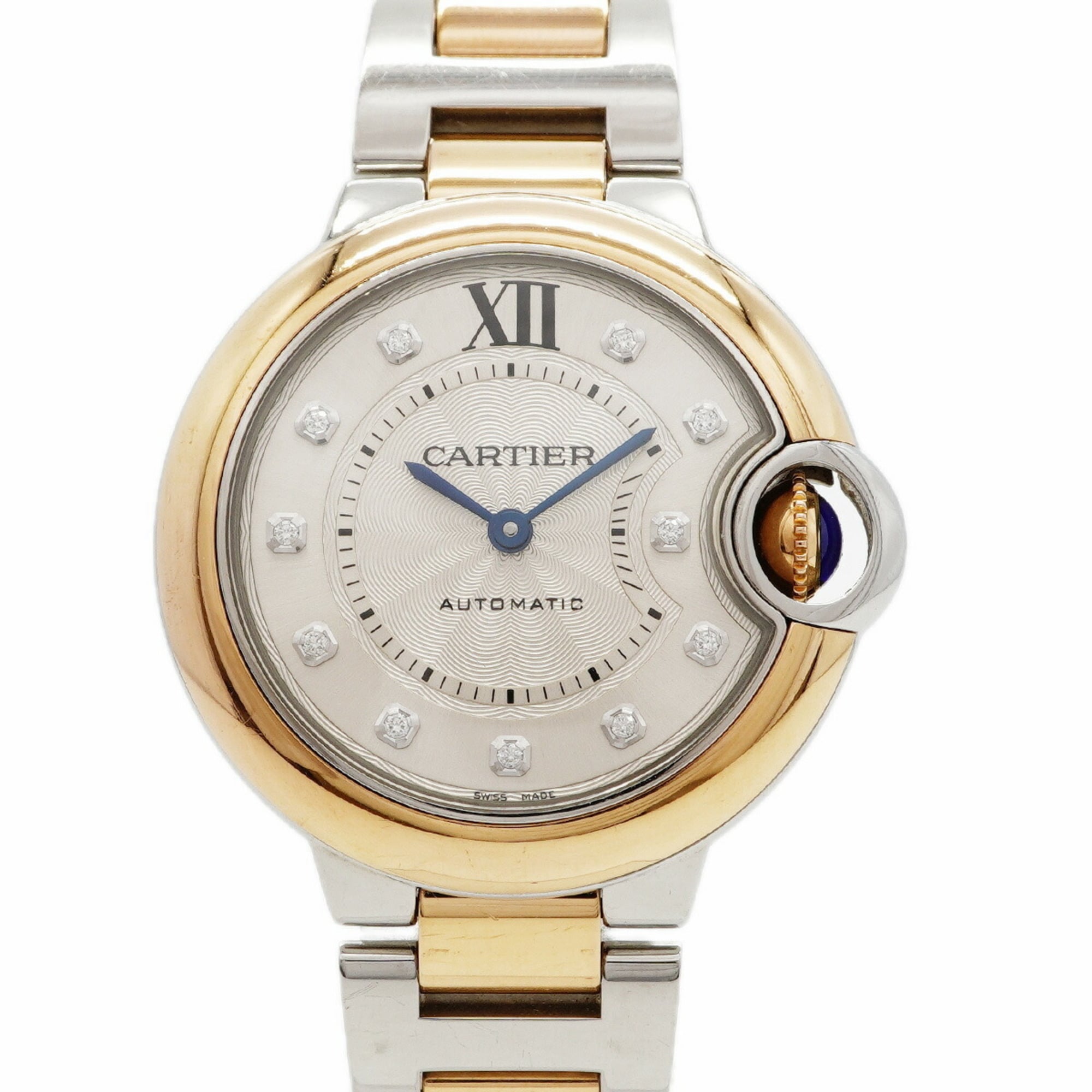 Cartier Ballon Bleu W3BB0006 Silver Dial Women's Watch