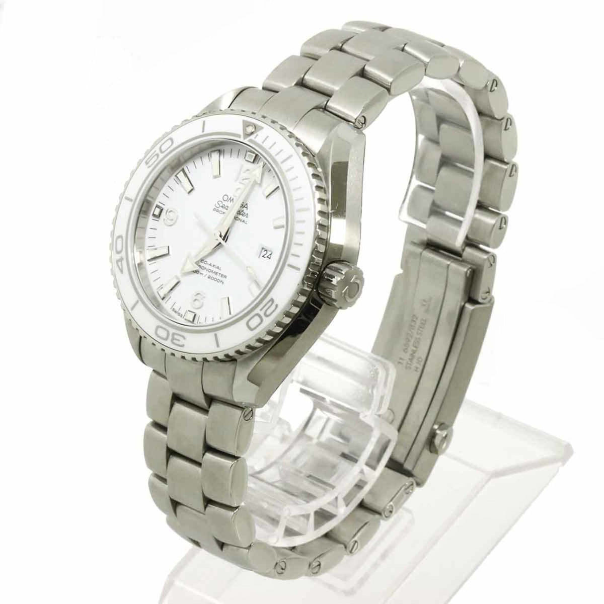 Omega Seamaster Planet Ocean 600M Co-Axial 232 30 38 20 01 002 White Dial 38mm Watch