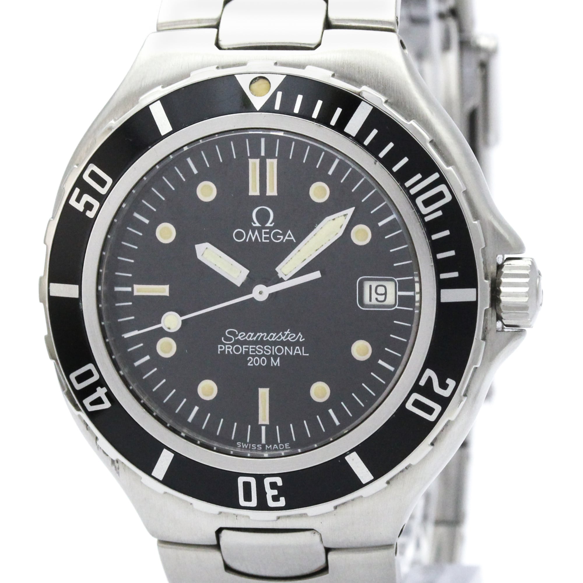 Omega Seamaster 2850.5 Black Dial 38mm Watch