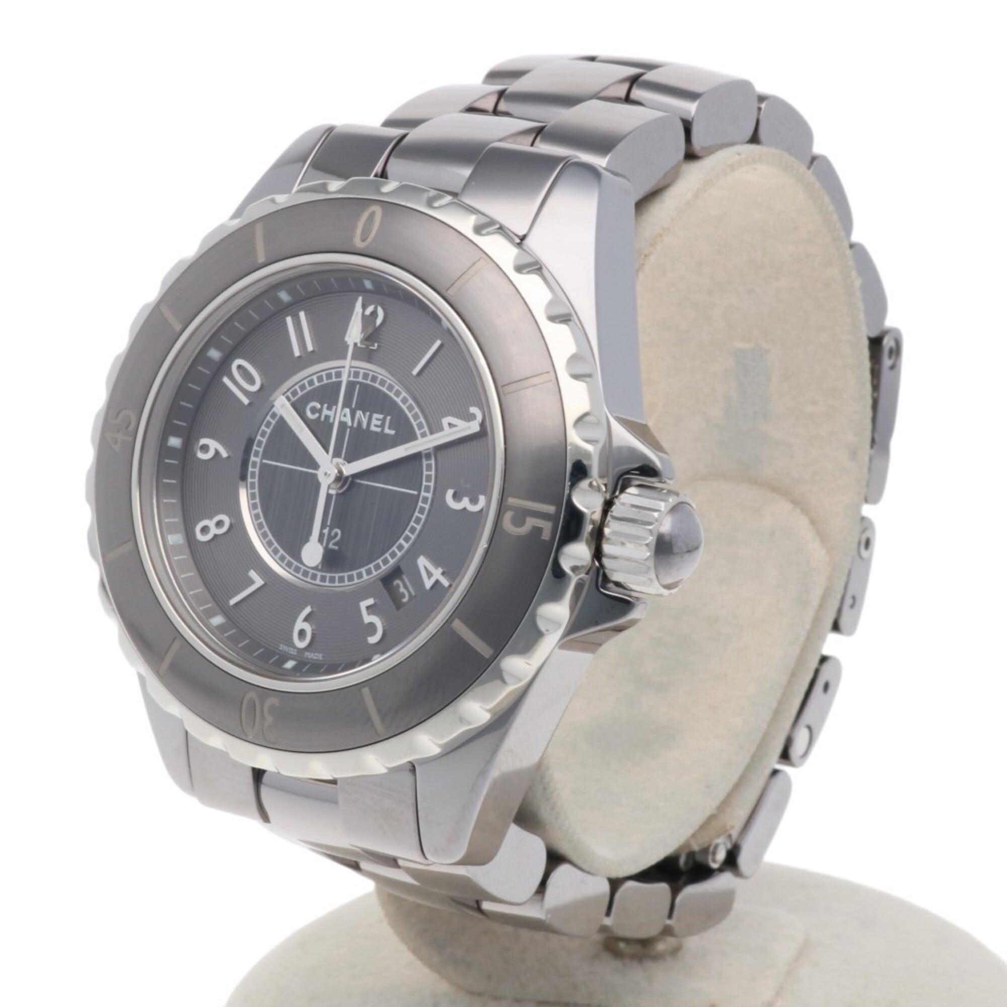 Chanel J12 H2978 Grey Dial 34mm Watch