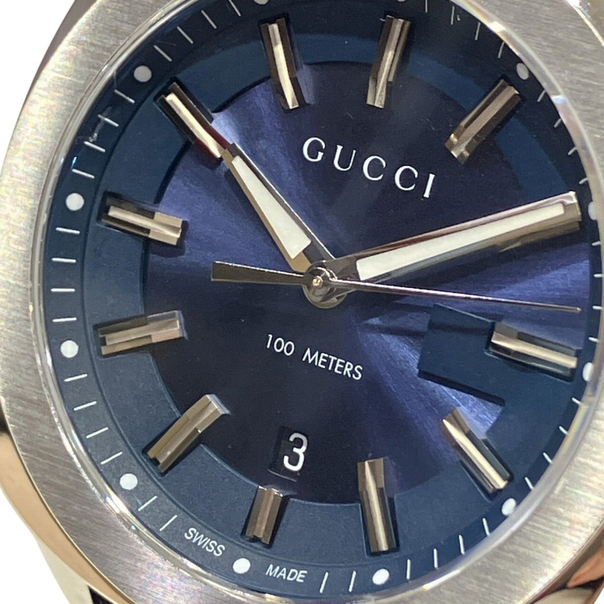 Gucci 142.3 Navy Dial 40mm Watch