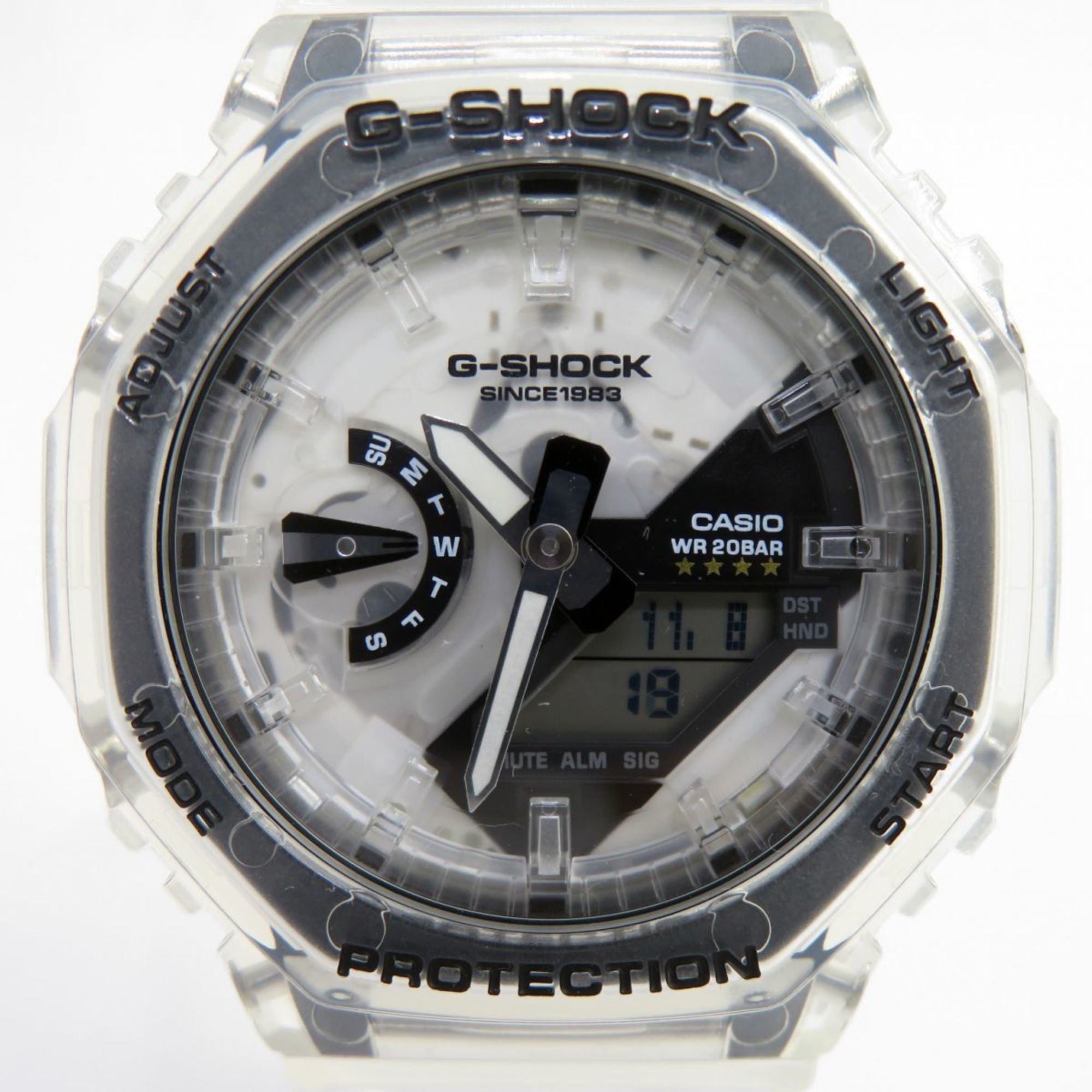 CASIO Casio G-SHOCK 40th Clear Remix Anniversary Limited Model Skeleton Quartz Watch