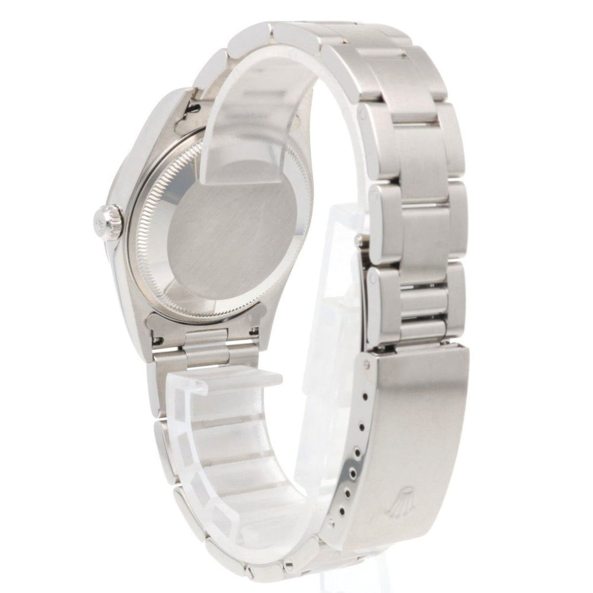 Rolex Datum Oyster Perpetual 15200, marineblaues Zifferblatt, 34 mm Uhr
