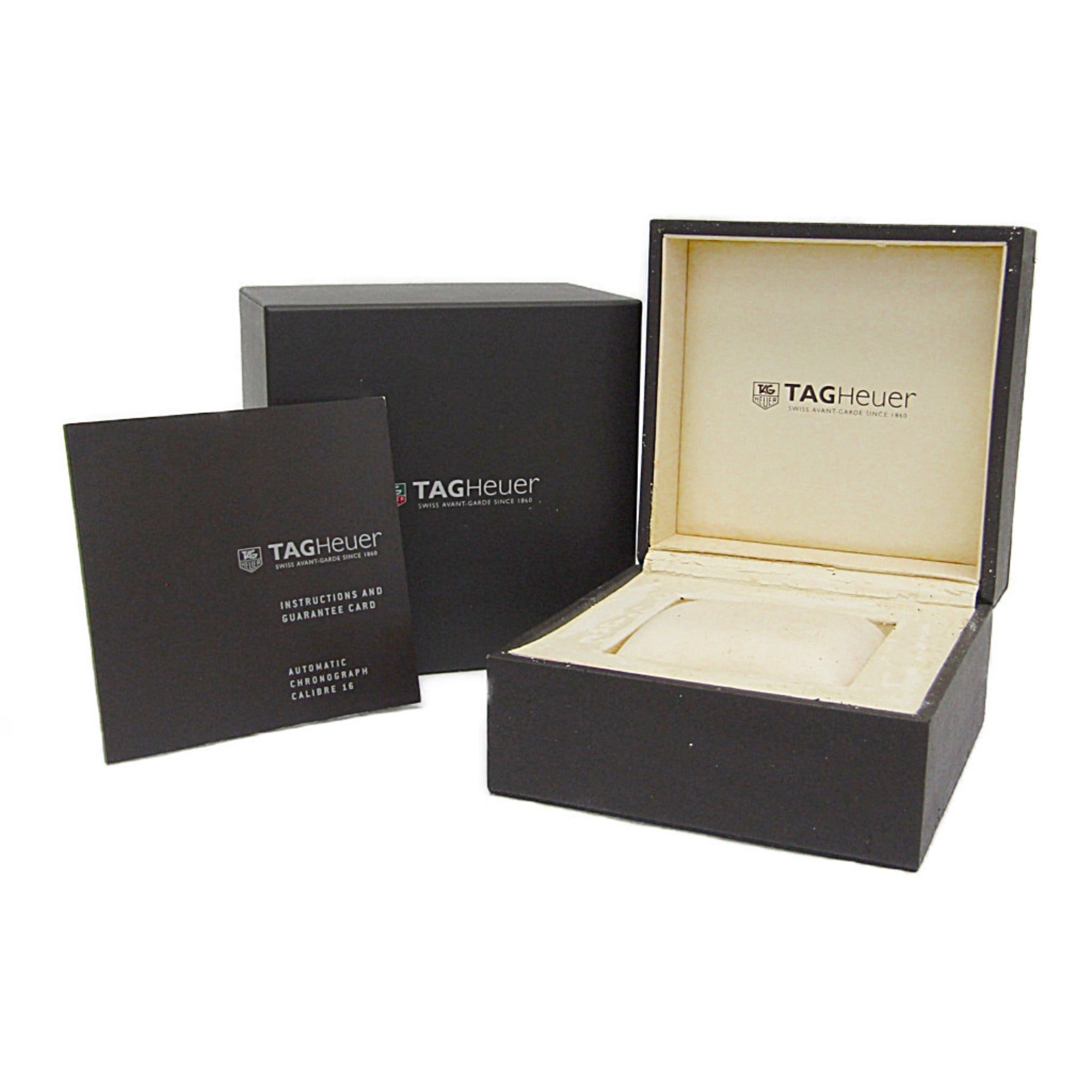 TAG Heuer Carrera CV201AG Black Dial Stainless steel 41mm Watch