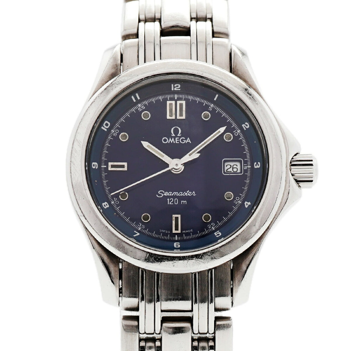 Omega Seamaster 120m 2571.8 Blue Dial 28mm Watch