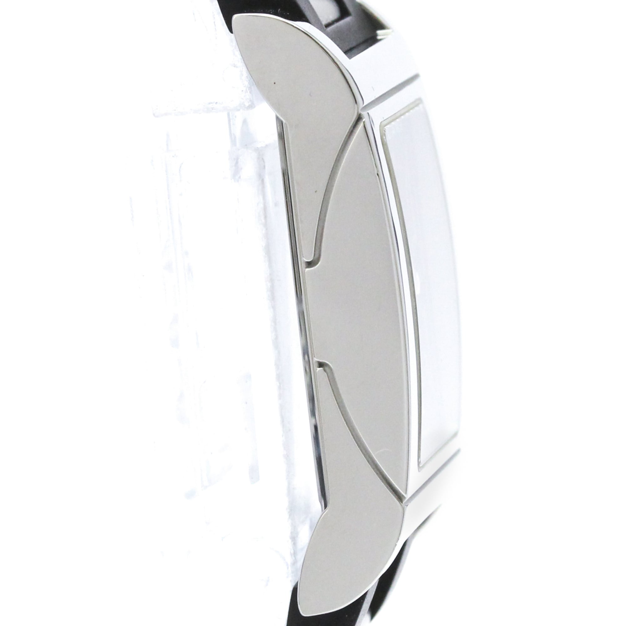 Montre pour femme BVLGARI Rettangolo en acier inoxydable Quartz RT39S