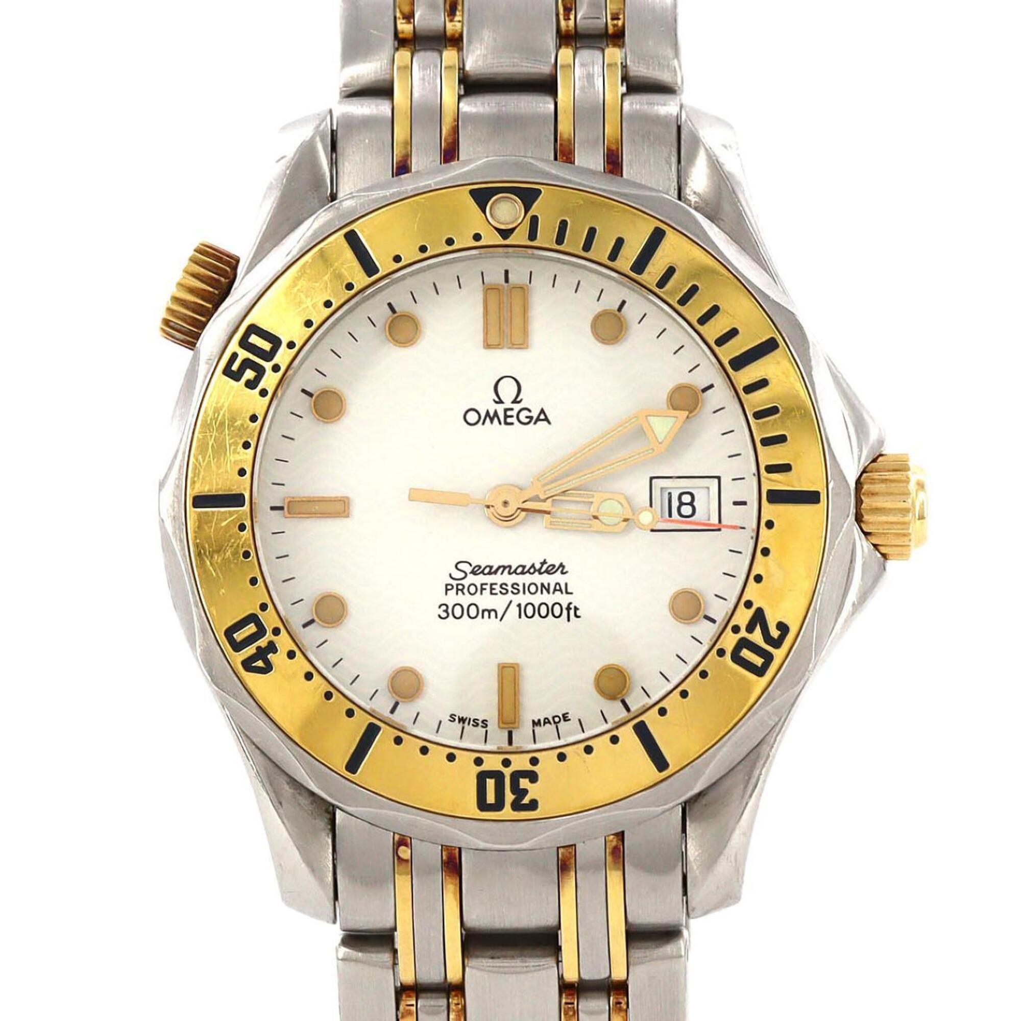 Omega Seamaster GZl1j1yw White Dial 36mm Watch