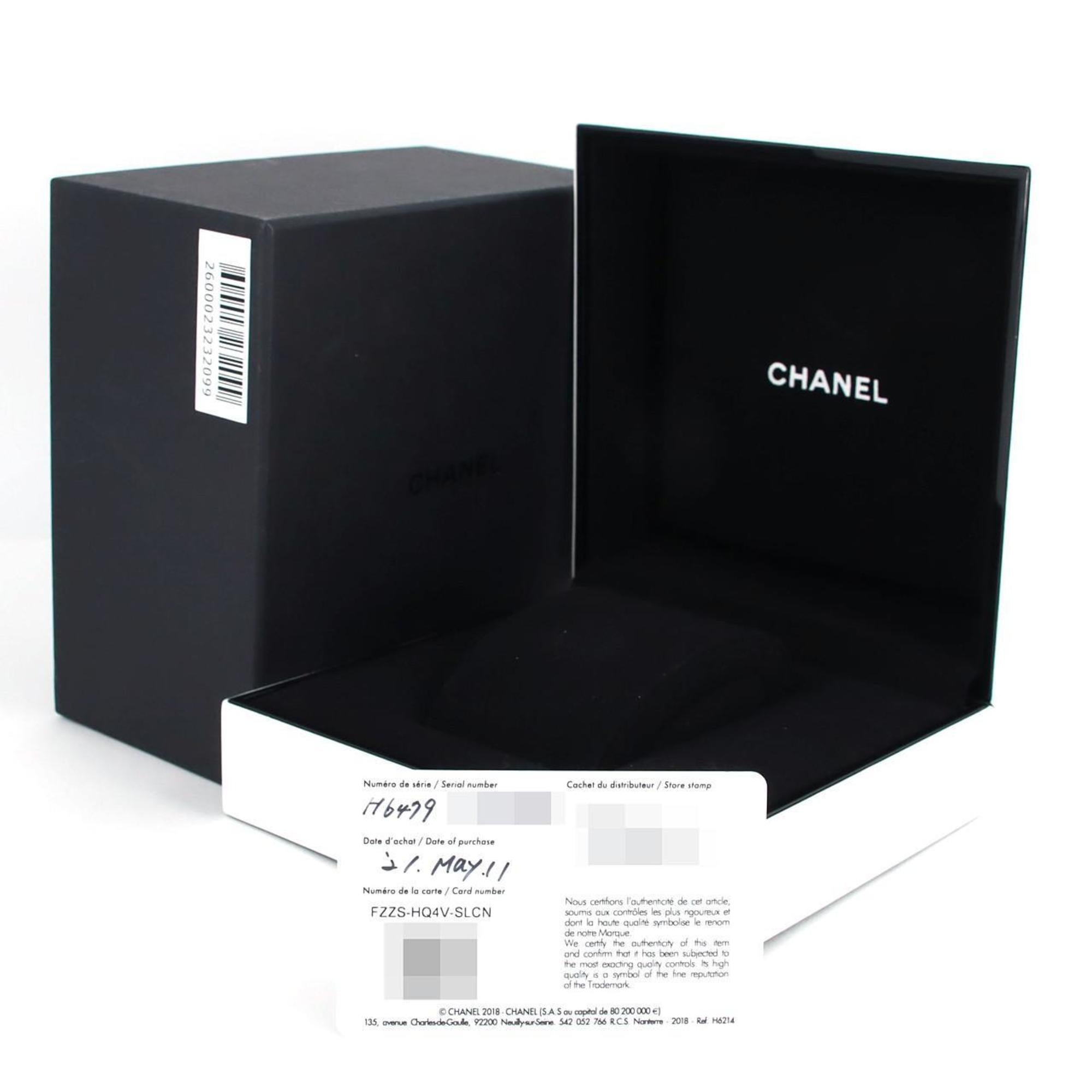 Chanel Mademoiselle J12 Acte 33 mm keramiek xWG LIMITED H6479 polshorloge met quartz uurwerk