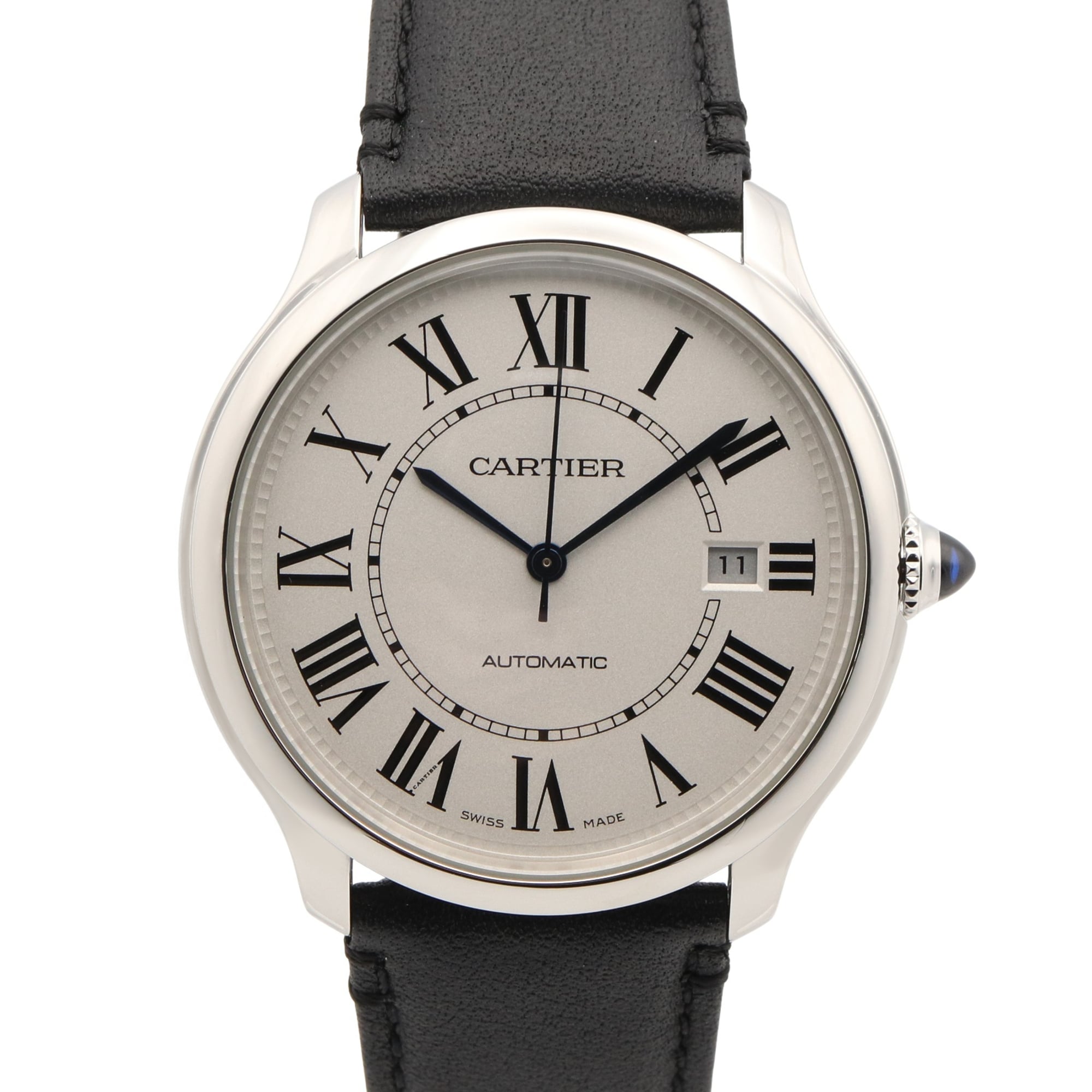 Cartier Ronde Must de WSRN0032 Silver Dial 40mm Watch