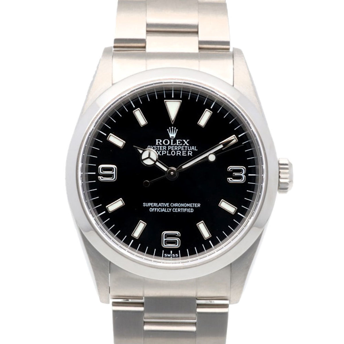 Rolex Explorer Oyster Perpetual 14270 Dial 36mm Watch