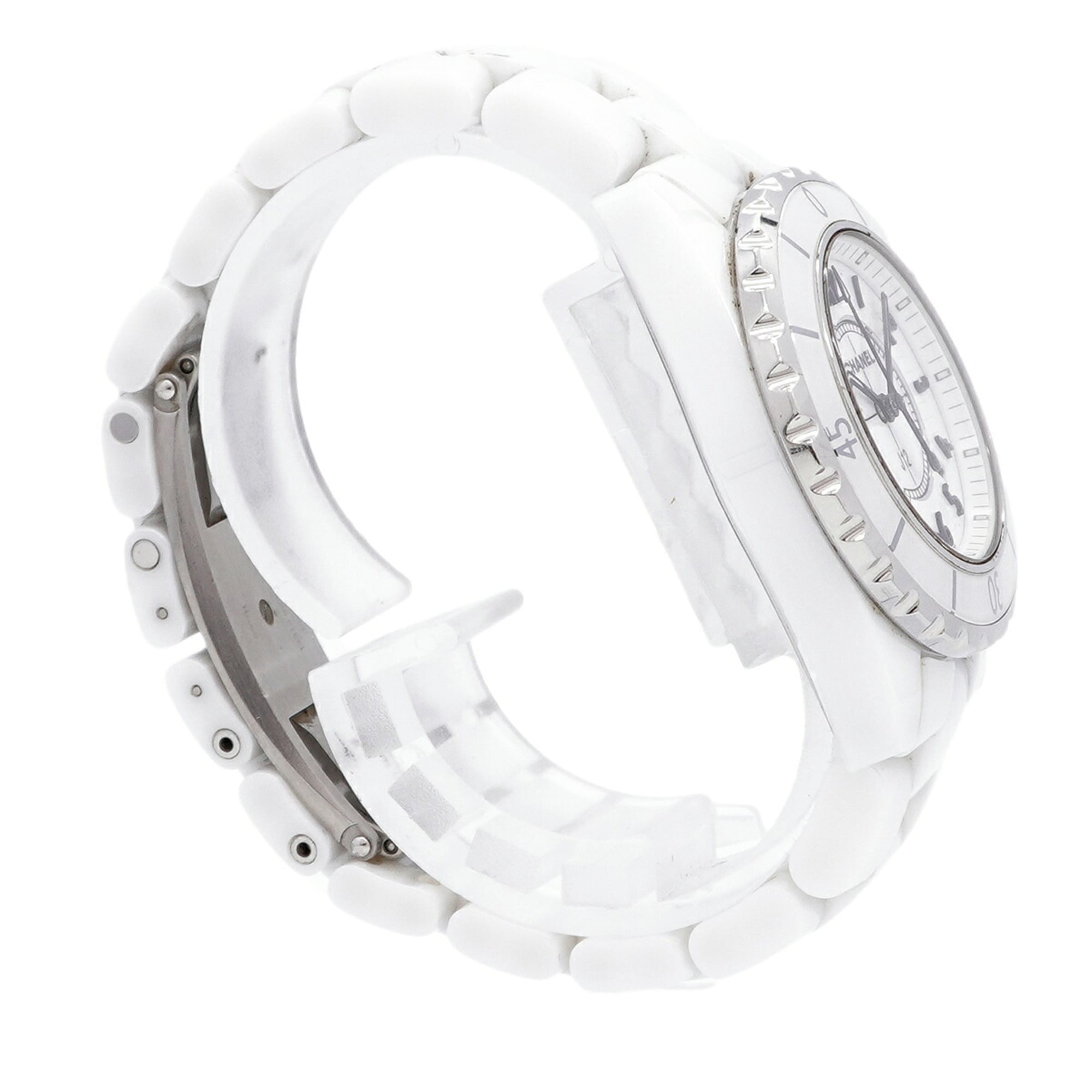 Montre Chanel J12 H0968 Blanc avec cadran de 34 mm