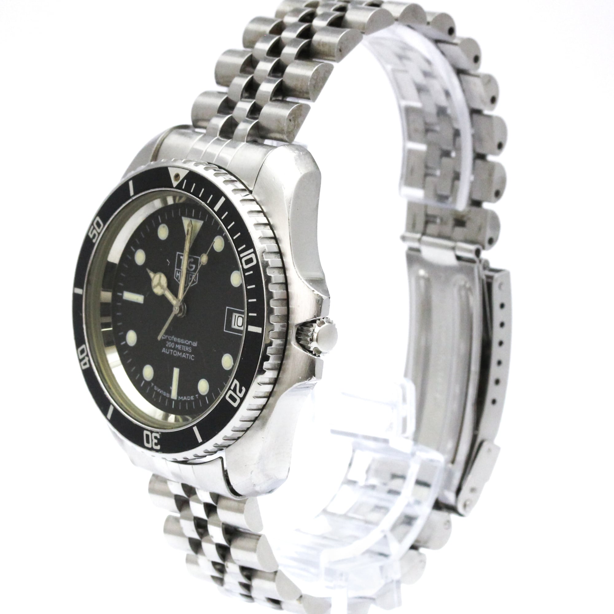TAG Heuer Professional 844/5 Black Dial 41mm Watch