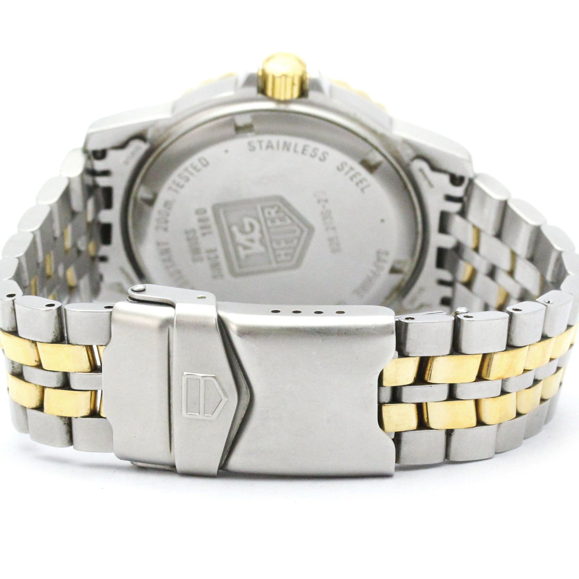 TAG Heuer Professional 925.213G-20 Black Dial 37mm Watch