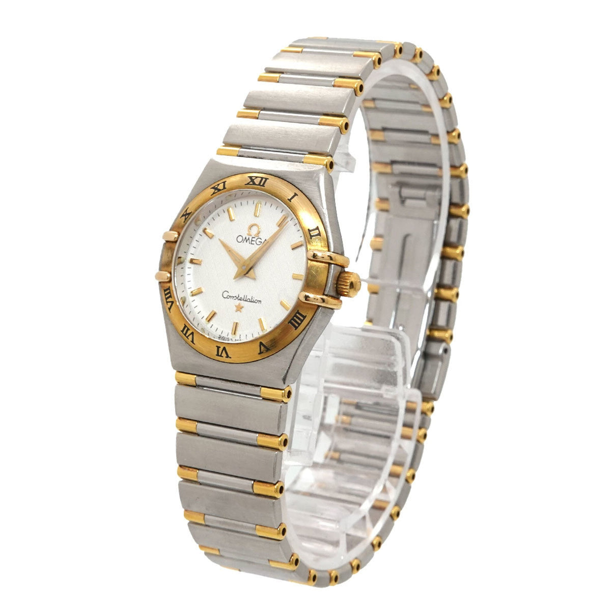 Omega Constellation 1372 30 Silber Zifferblatt 25 mm Uhr