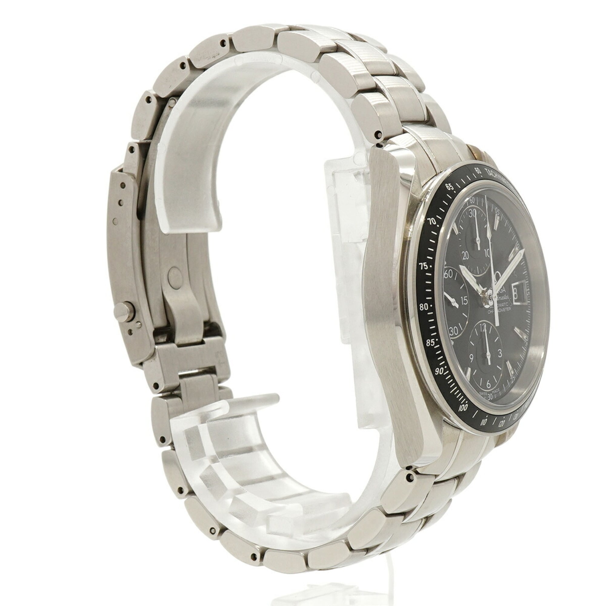 Omega Speedmaster 3210.50 herenhorloge met zwarte wijzerplaat