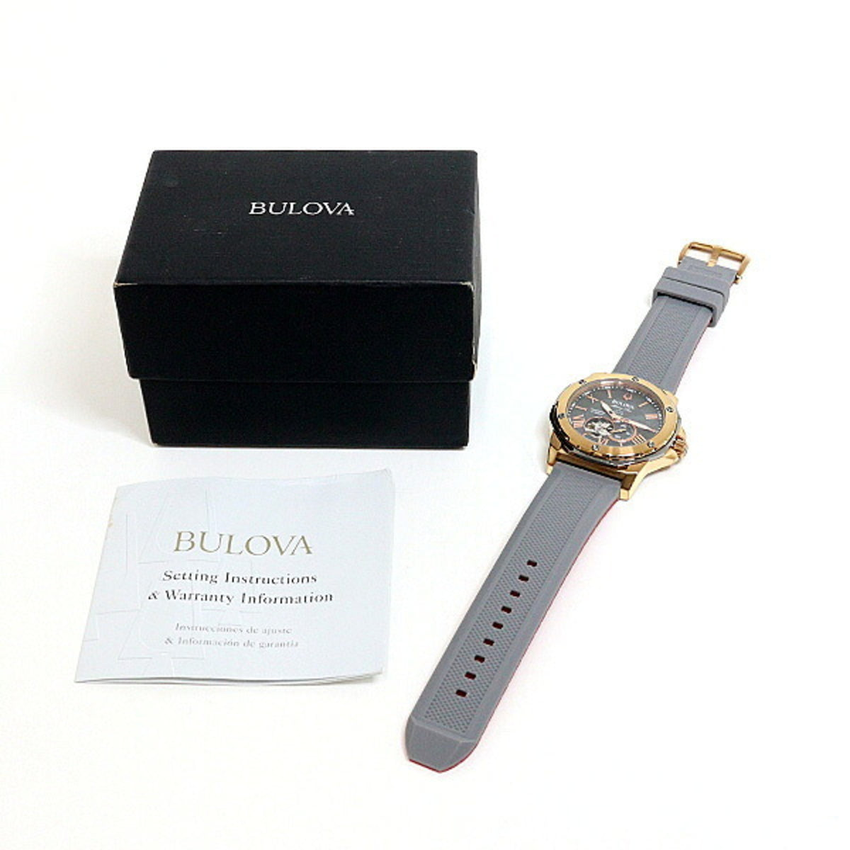 Bulova Marine Star 98A228 Gray Dial 45mm Watch