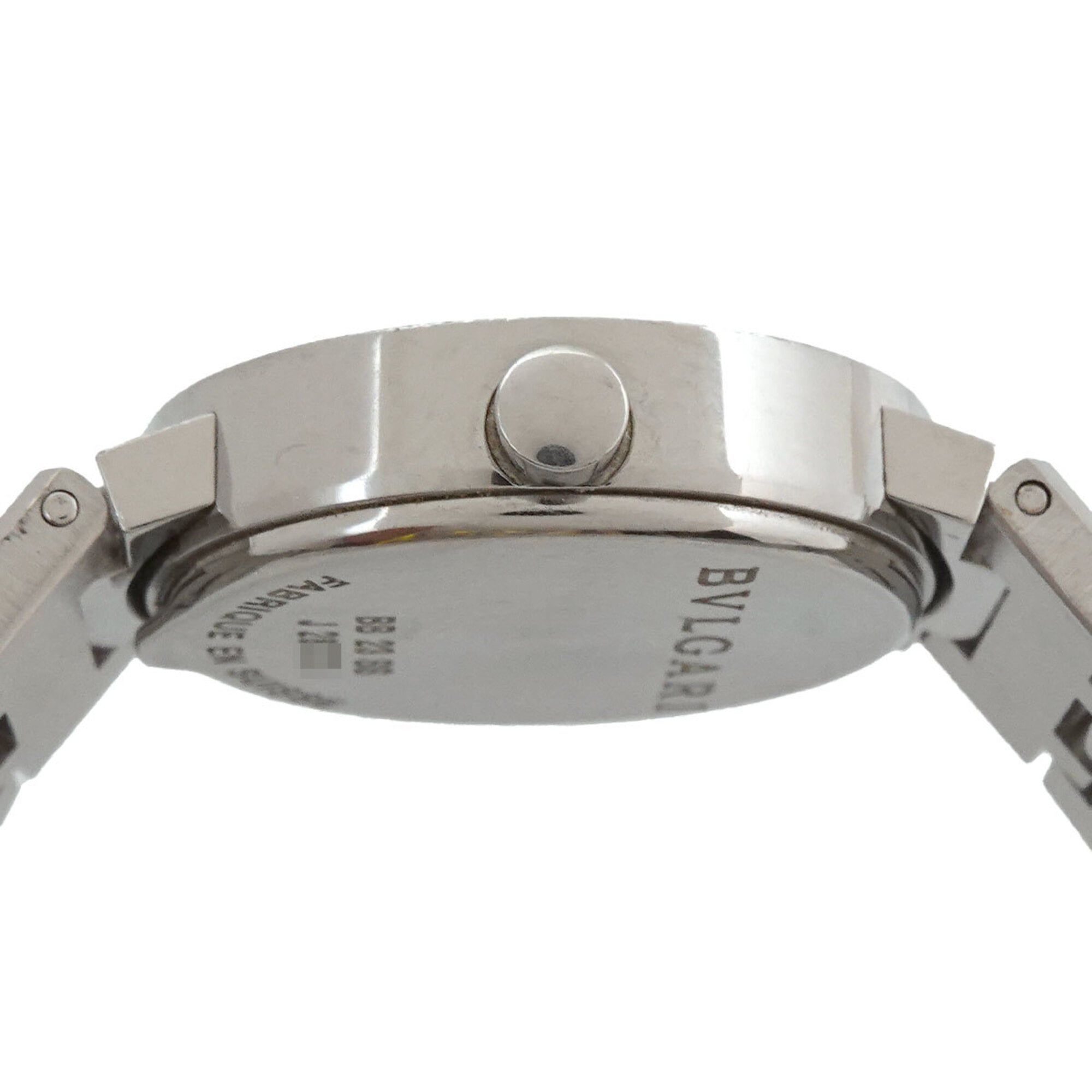 BVLGARI BB23SS dameshorloge met datum, zwart, quartz