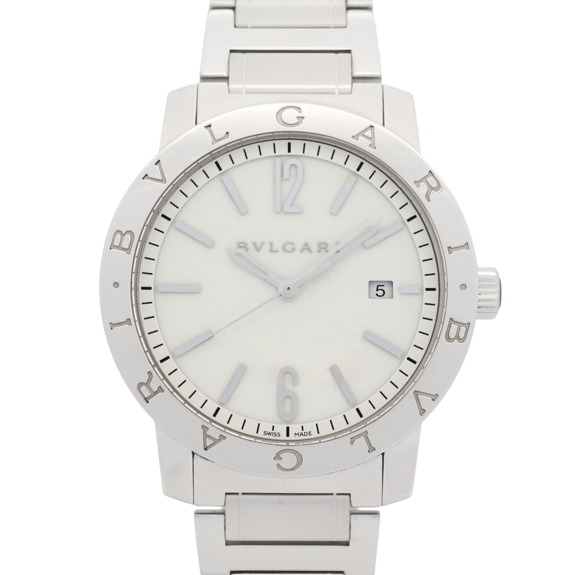 Bulgari BVLGARI Stainless Steel White BB41S