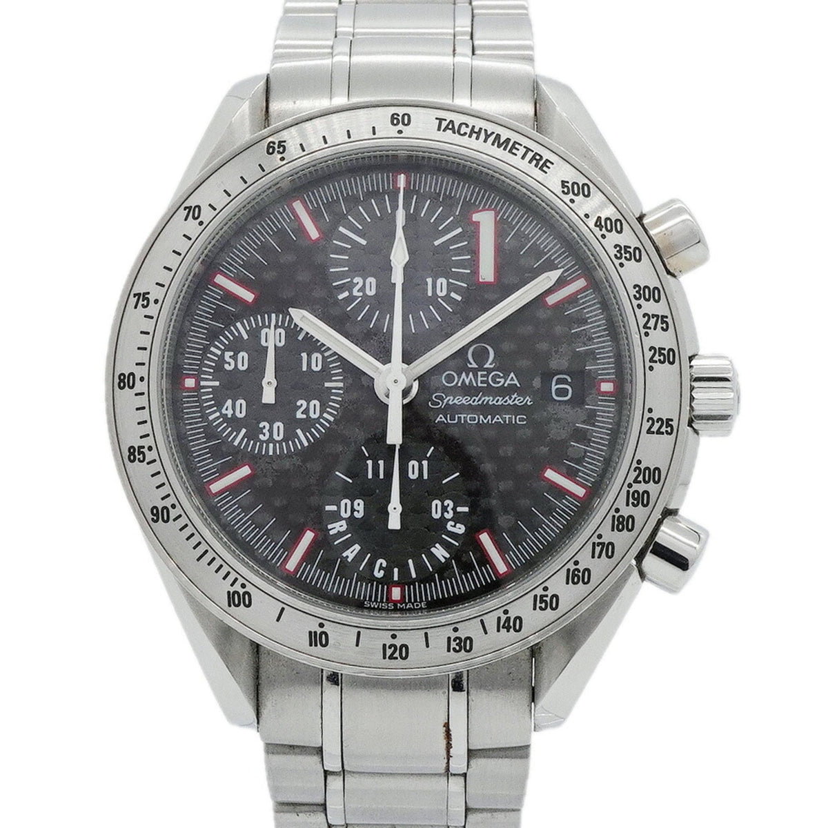 Omega Speedmaster Racing Michael Schumacher 3519.5 Schwarz Zifferblatt 39mm Uhr
