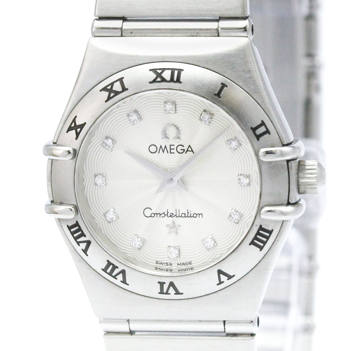 Omega Constellation 1562.36 Silver Dial 22mm Watch