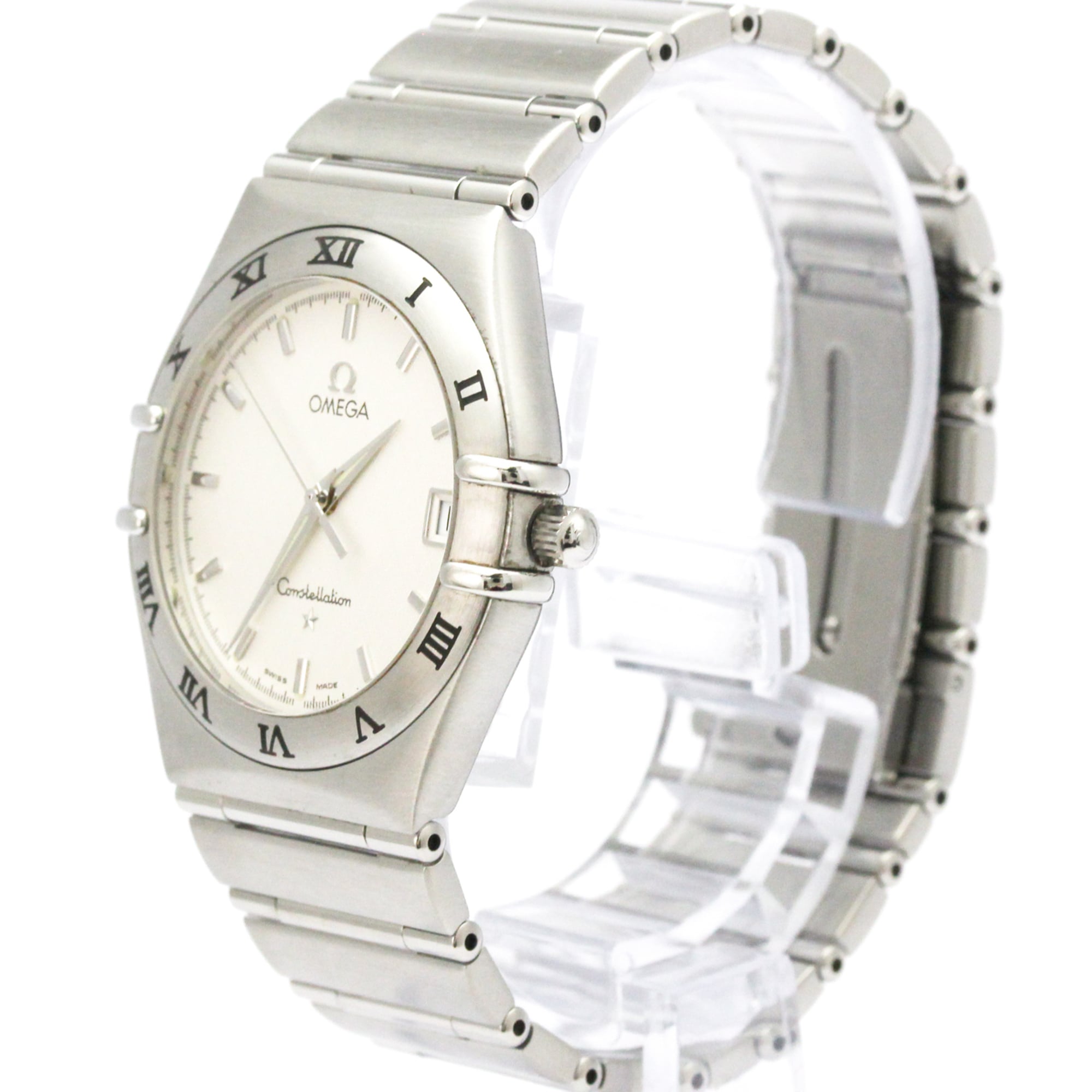 OMEGA Constellation Stainless Steel Quartz Mens Watch 1512.30 Polished