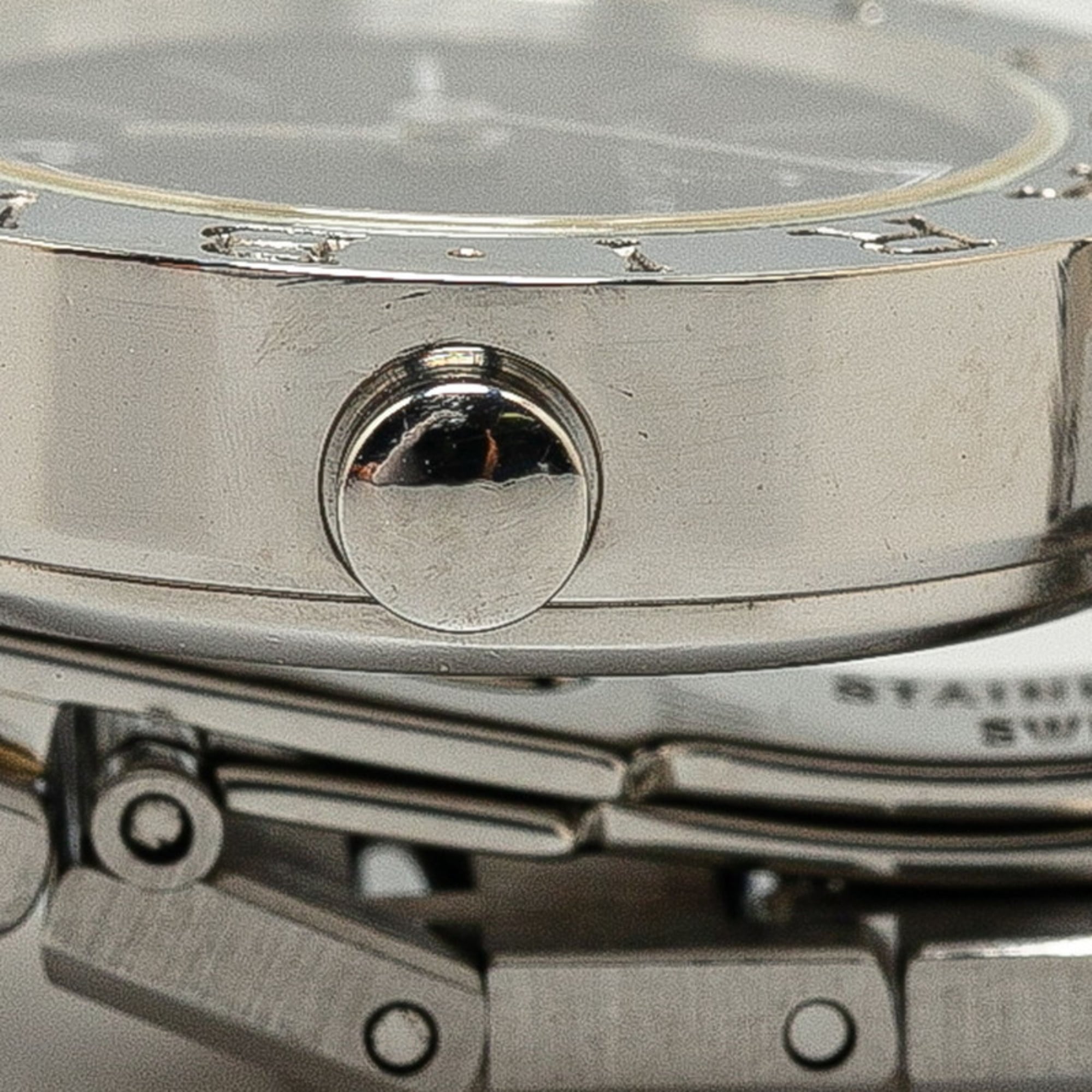 BVLGARI Uhr BB23SS Quarz Schwarz Zifferblatt, Edelstahl, Damenuhr