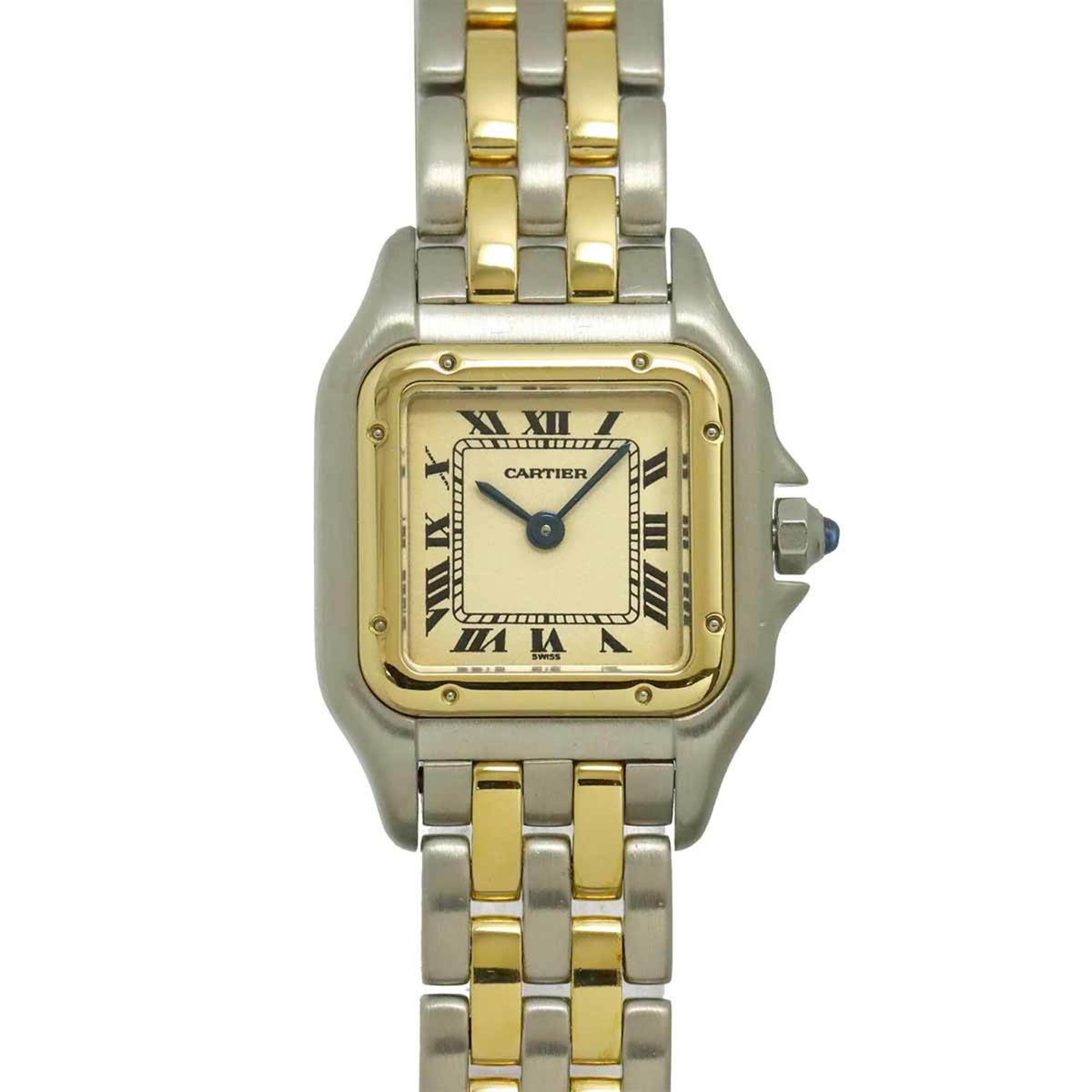 Cartier Panthère SM 2-Row W25029B6 Ivory Dial 22mm Watch