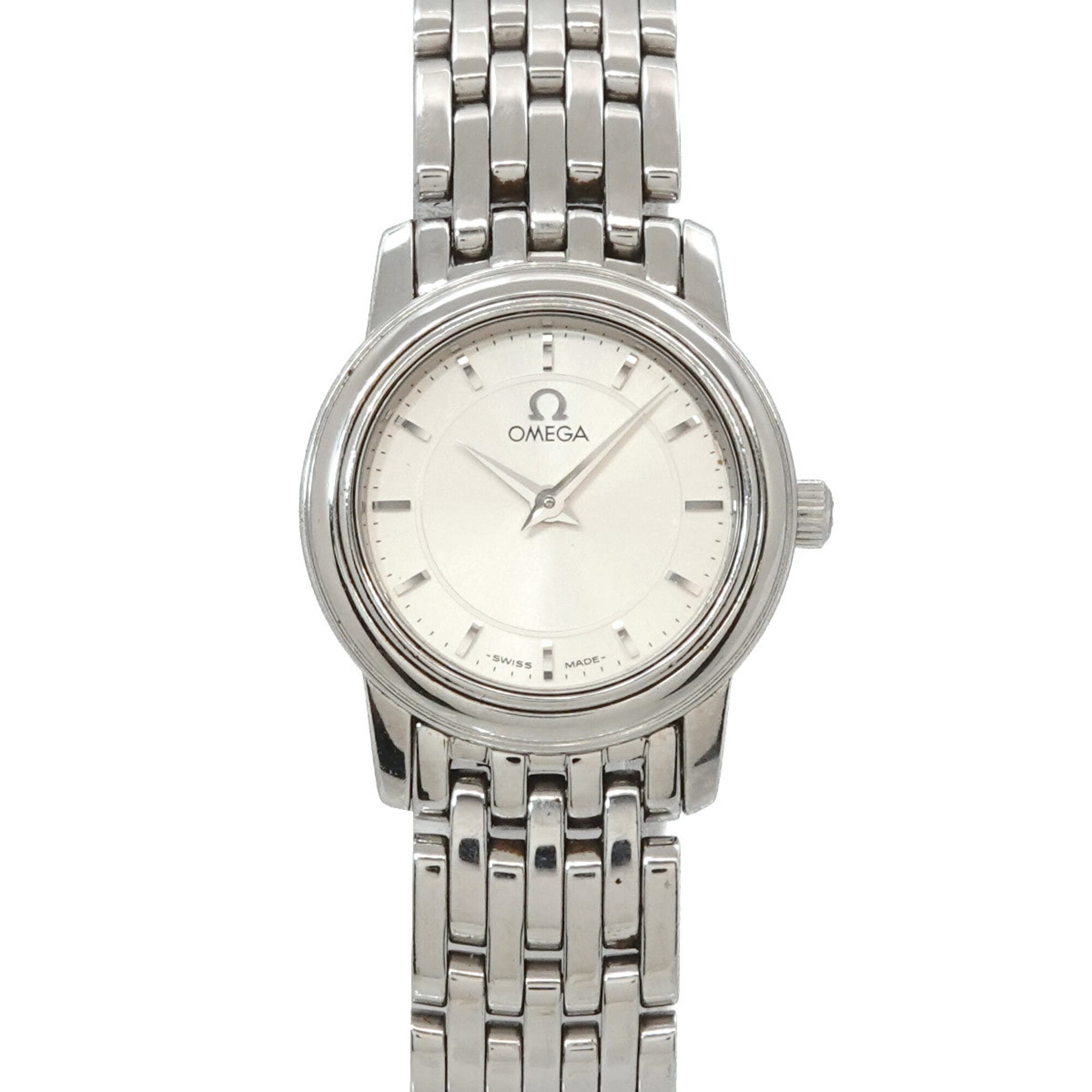 Omega De Ville Prestige 4570 31 Ladies' Watch, Silver, Quartz.