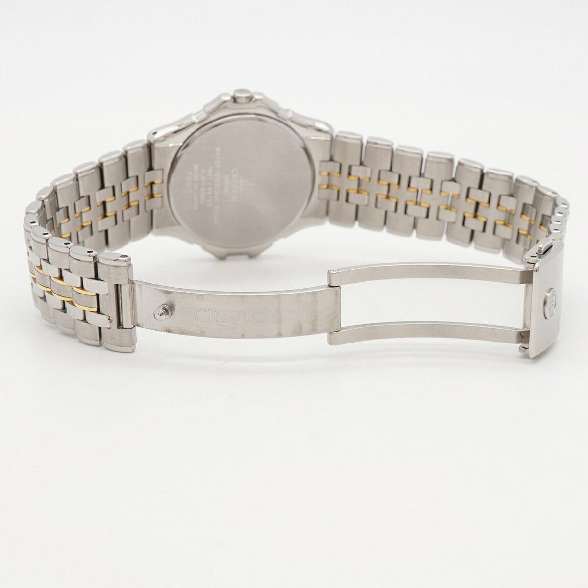 Seiko Credor Pacific Combination GCAR034/8J81-6B60 Gold Dial 36mm Watch