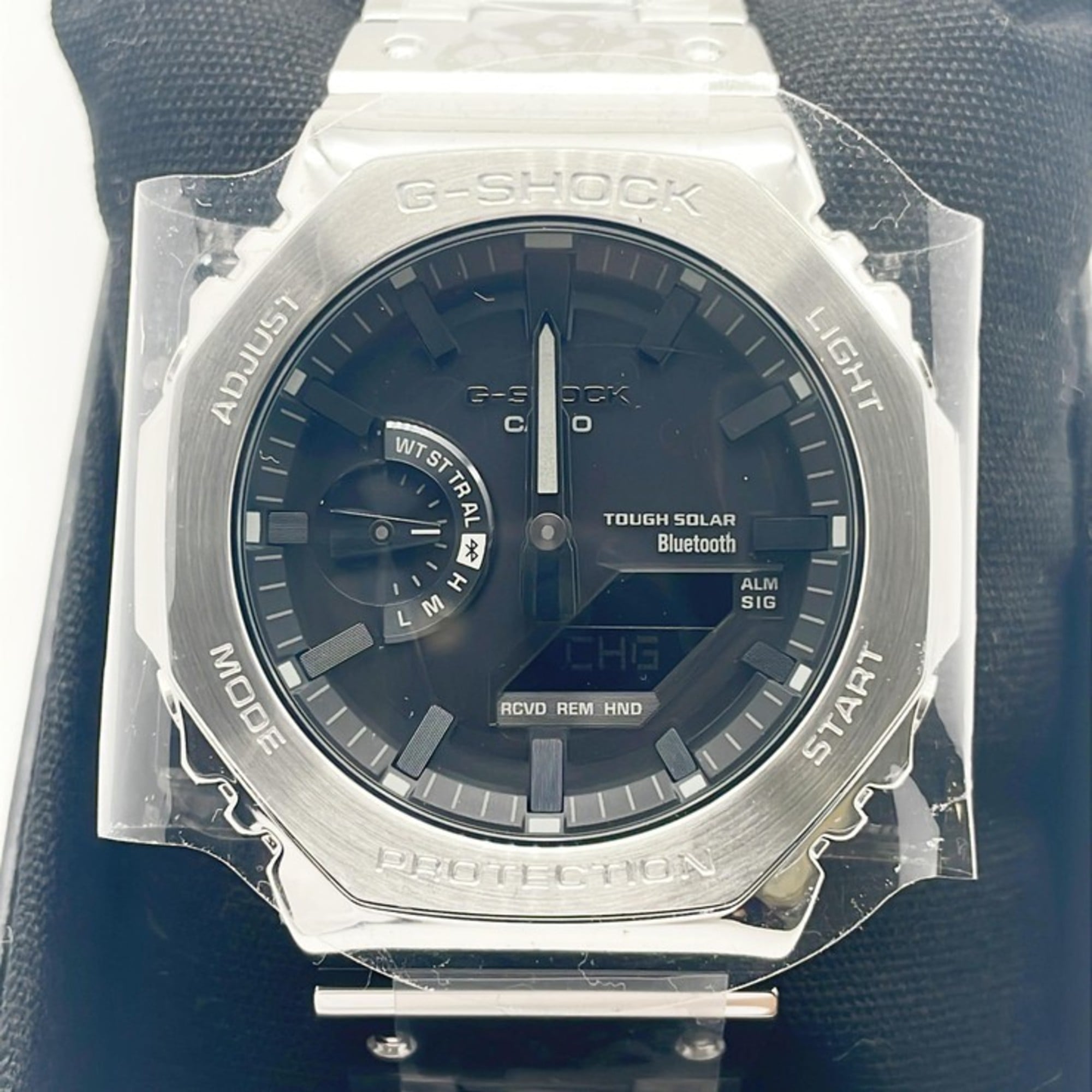 CASIO GSHOCK FULL METAL 2100 Series GMB2100D1AJF Men's Watch, Black/Silver
