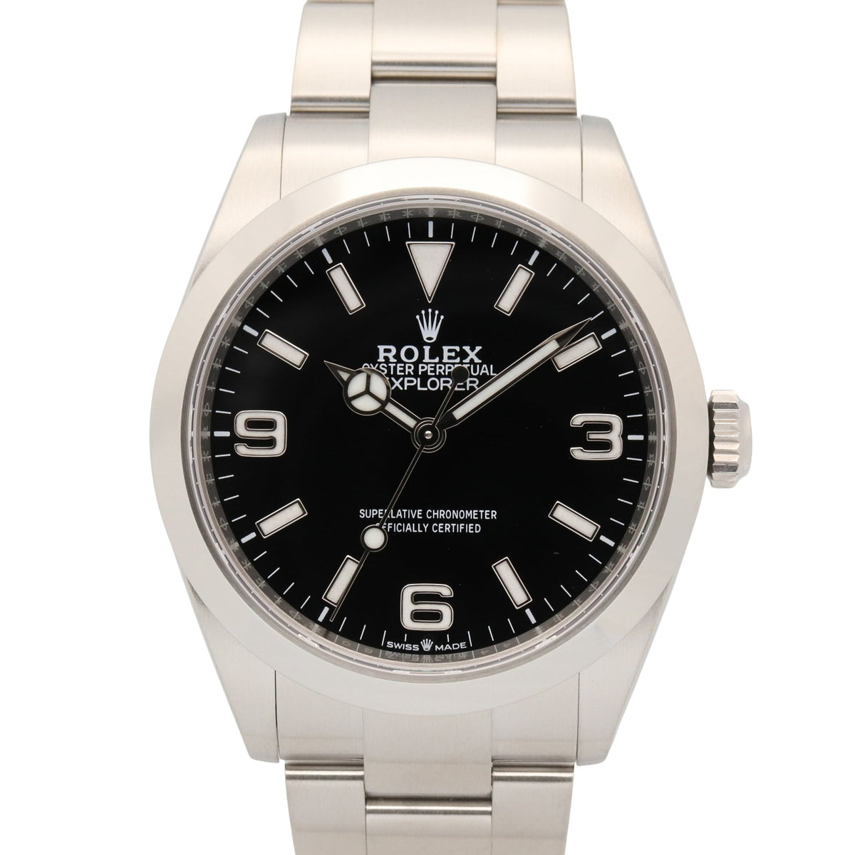 Rolex Explorer 224270 Schwarz Zifferblatt 40mm Uhr