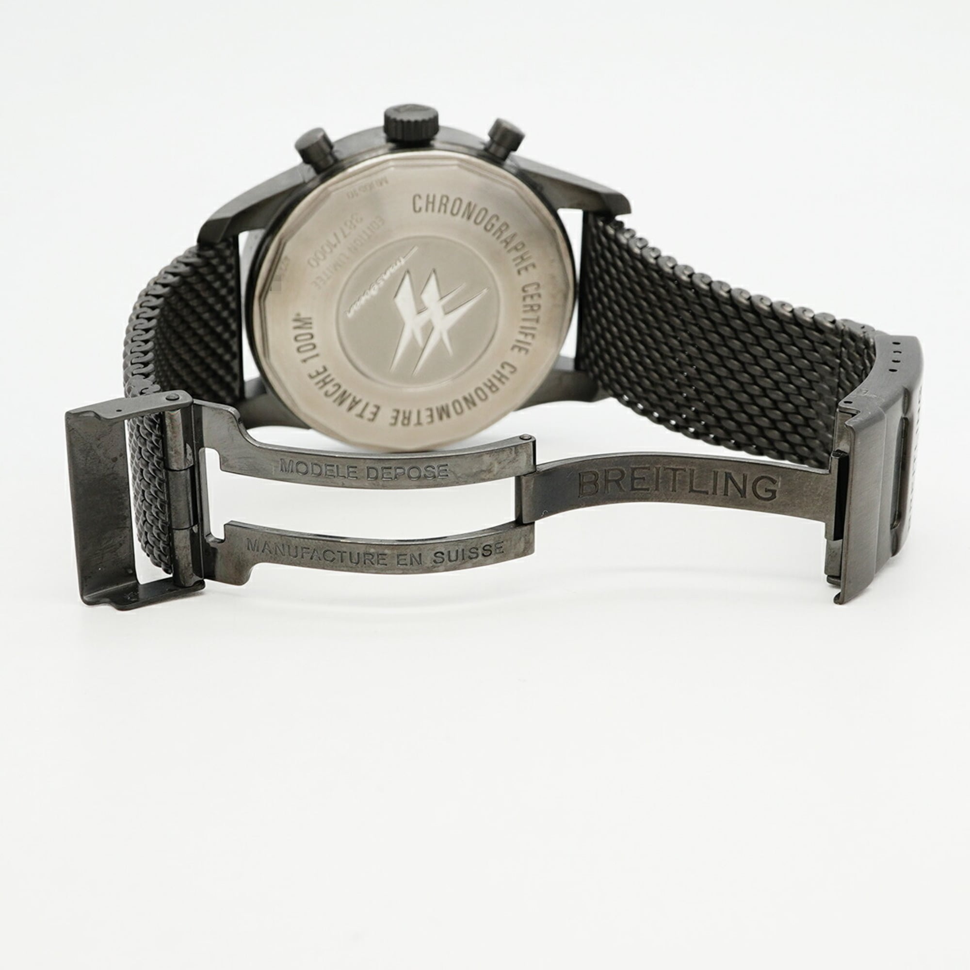 Breitling Transocean Unitime Pilot Limited Edition (1000 pieces) MB0510 Black Dial Men's Watch