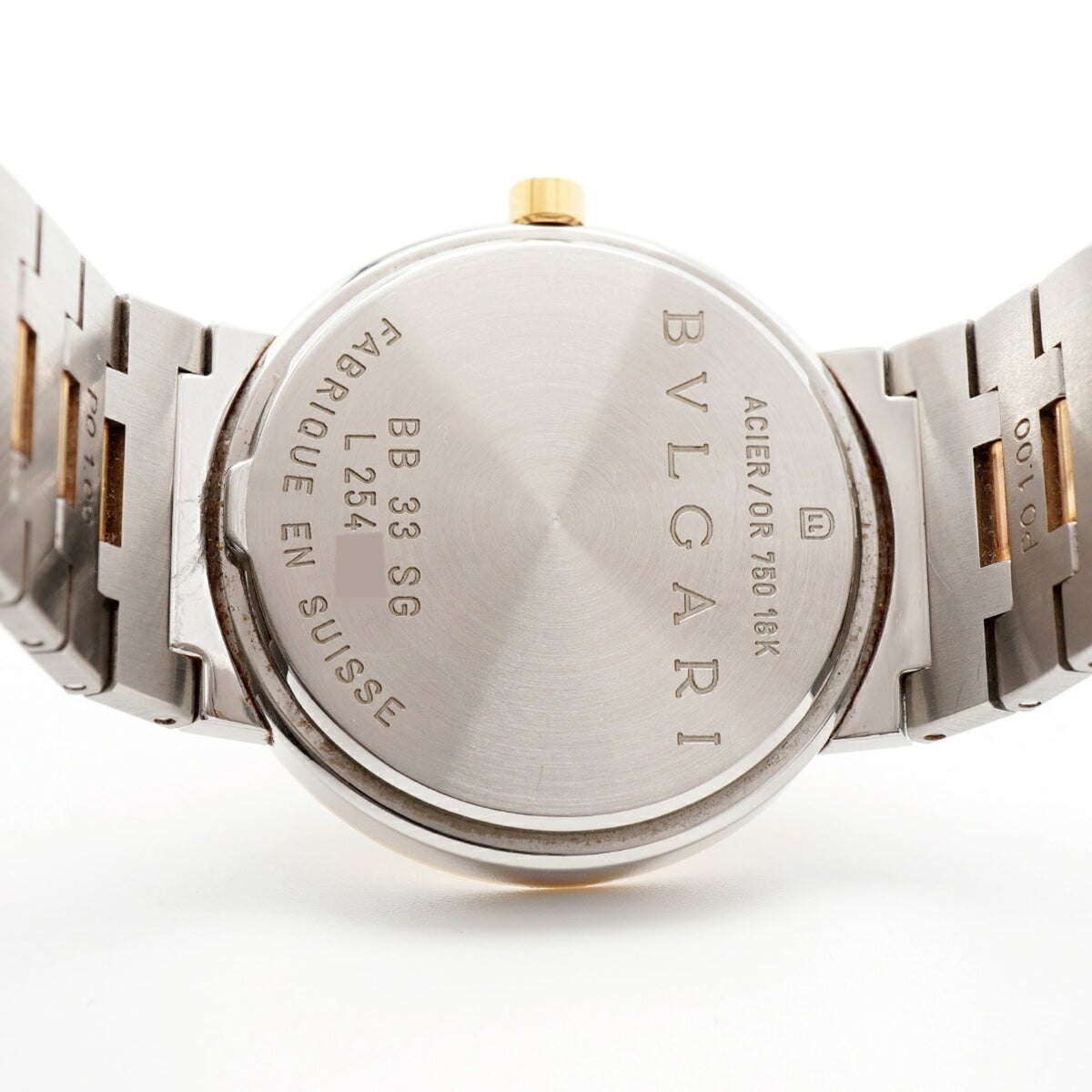 Bulgari BB33SG Black Dial 33mm Watch