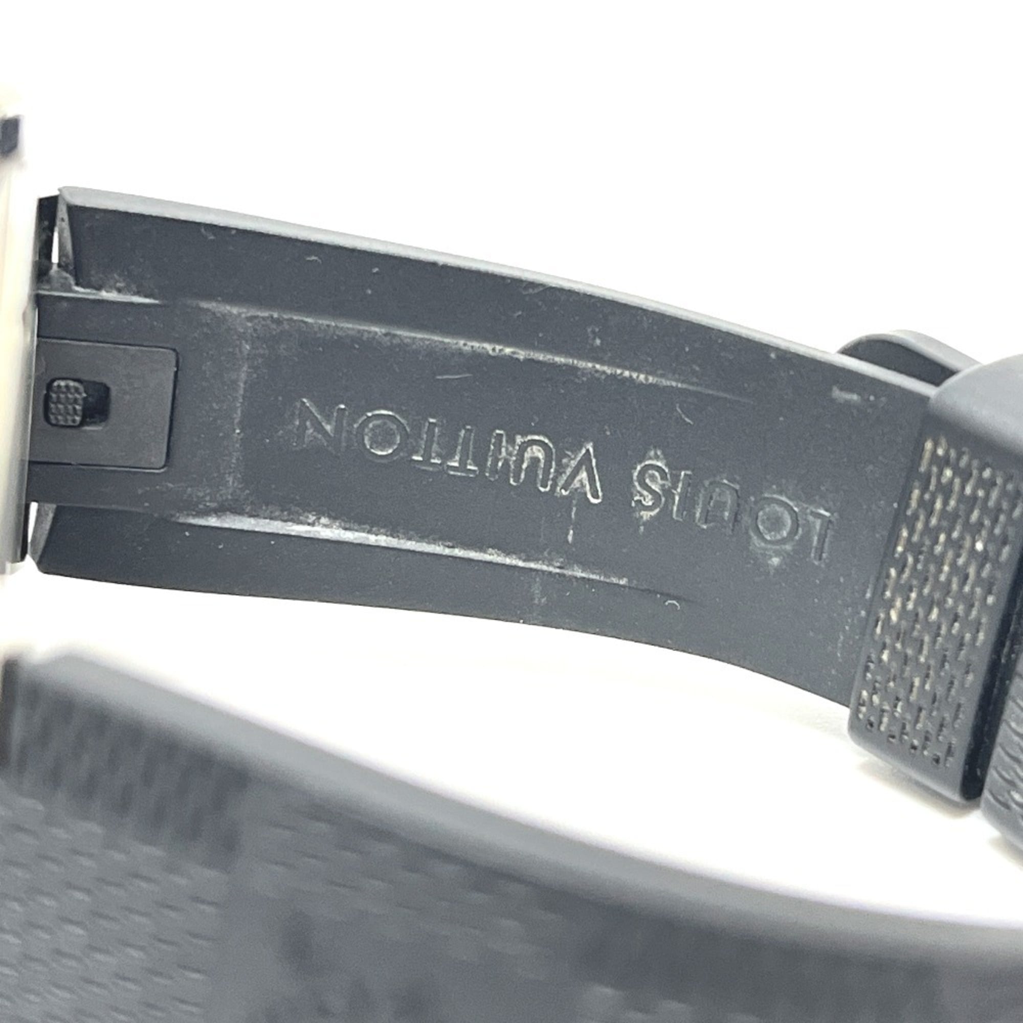 Louis Vuitton Tambour Q8D30 Black Dial 40mm Watch